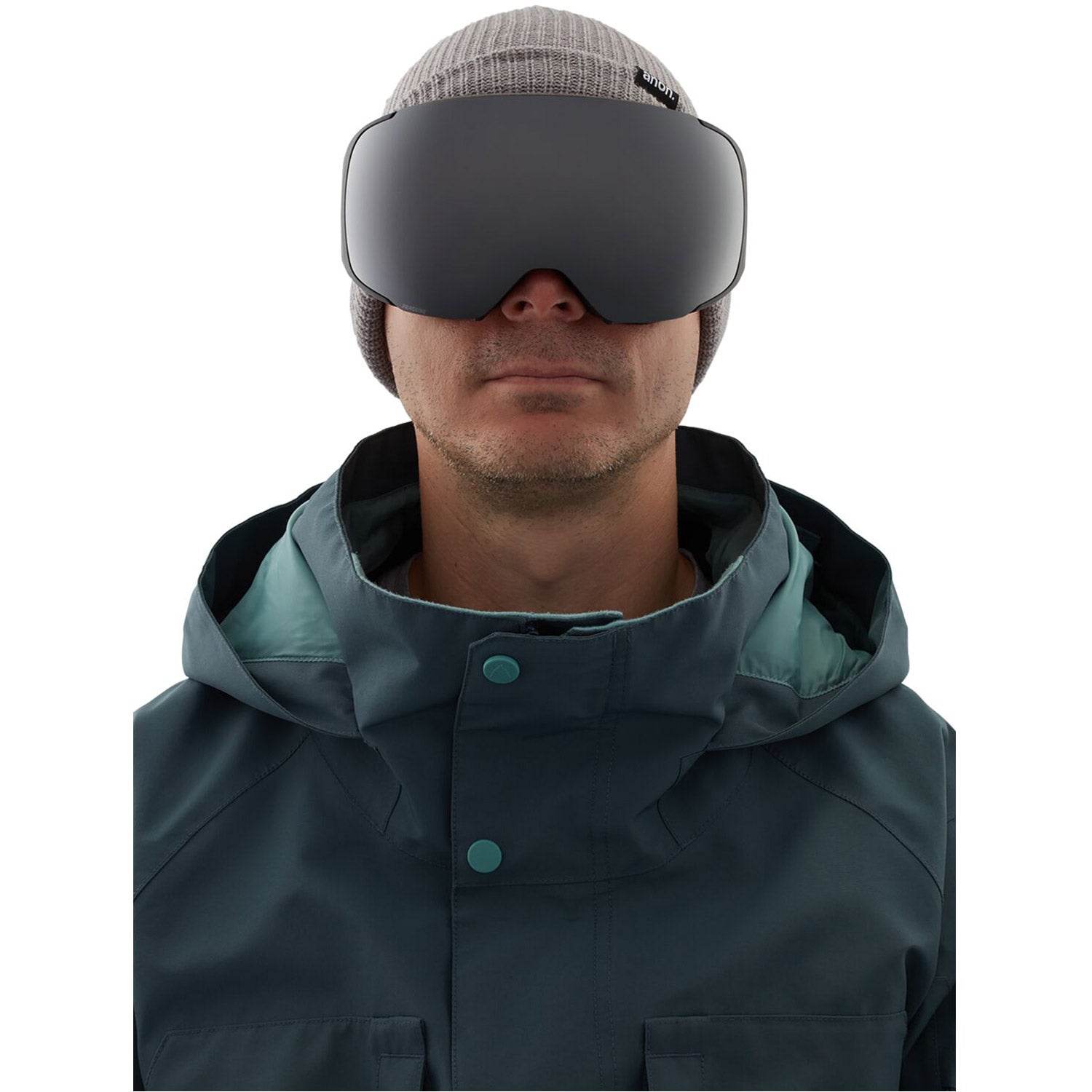 Anon M2 Snapback Goggle 2021 Smoke Snapback - Perceive Sunny Onyx Lens w/ Perceive Variable Violet Lens
