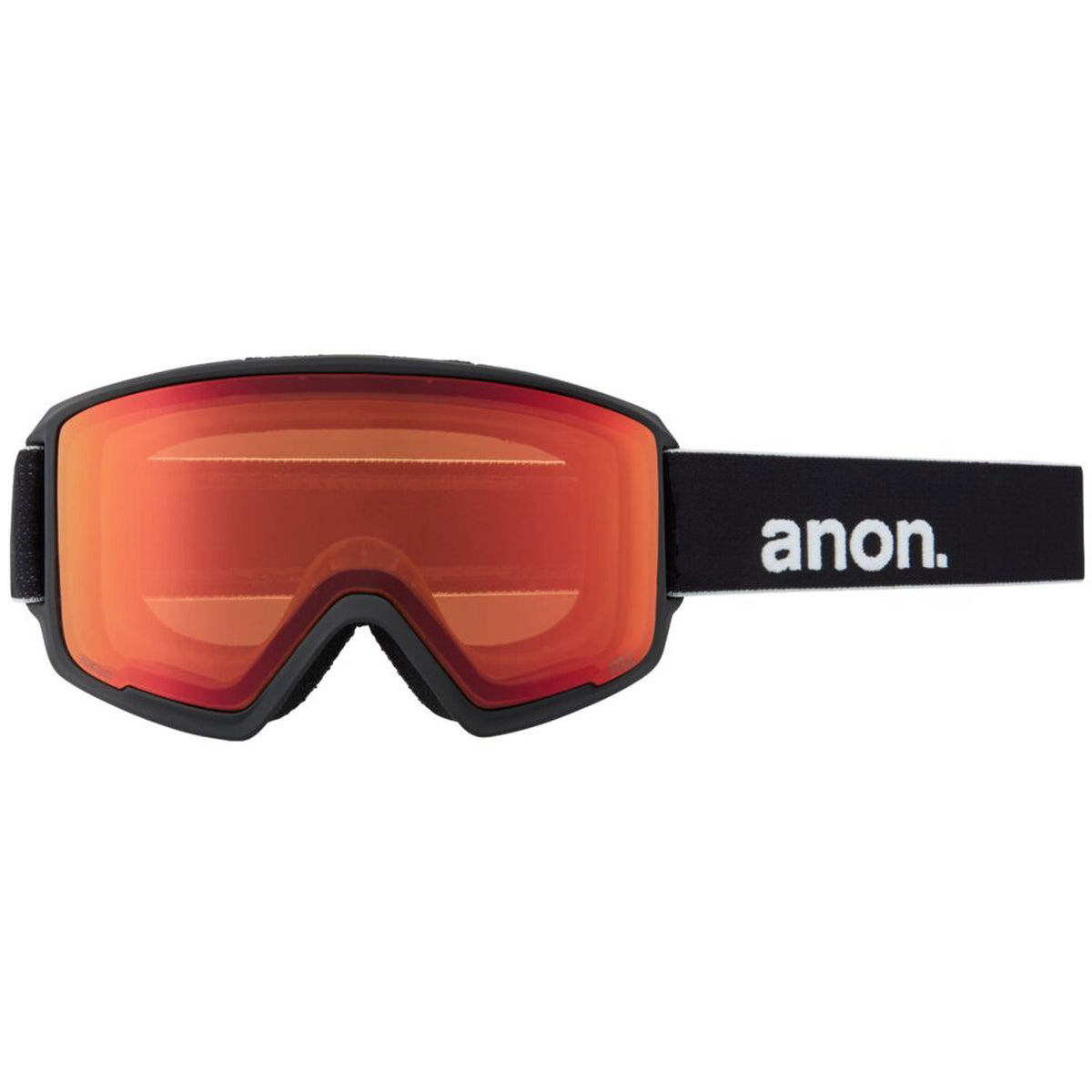 Anon M3 Goggle 2021 Black - Perceive Sunny Red Lens w/ Perceive Cloudy Burst Lens