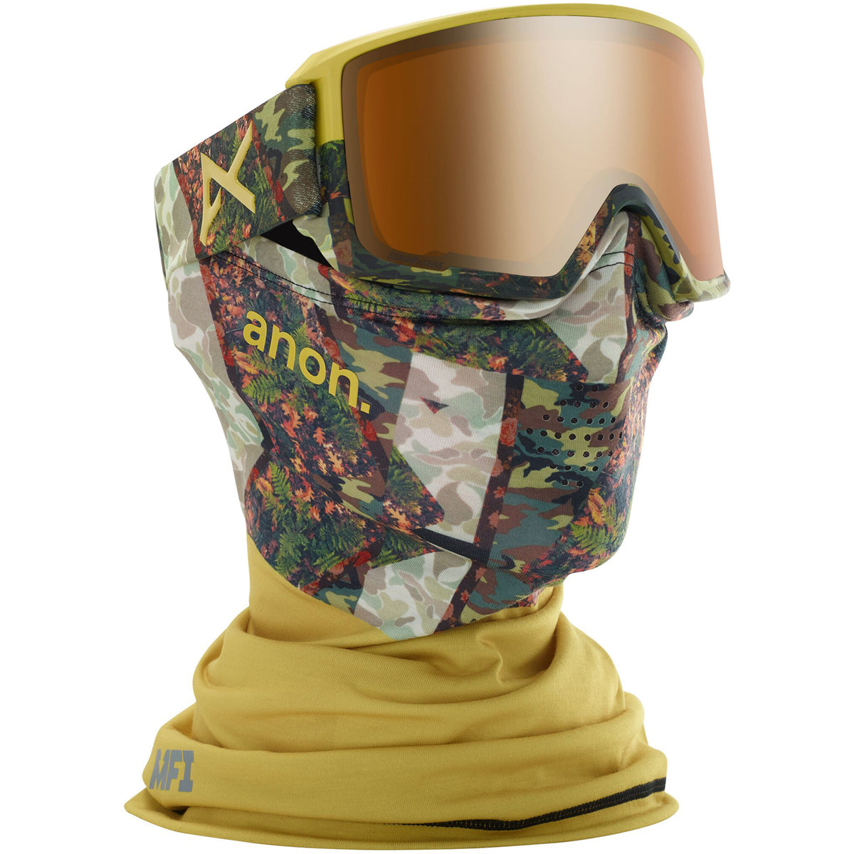 Anon M3 MFI Goggle 2020 Camo Sonar Bronze