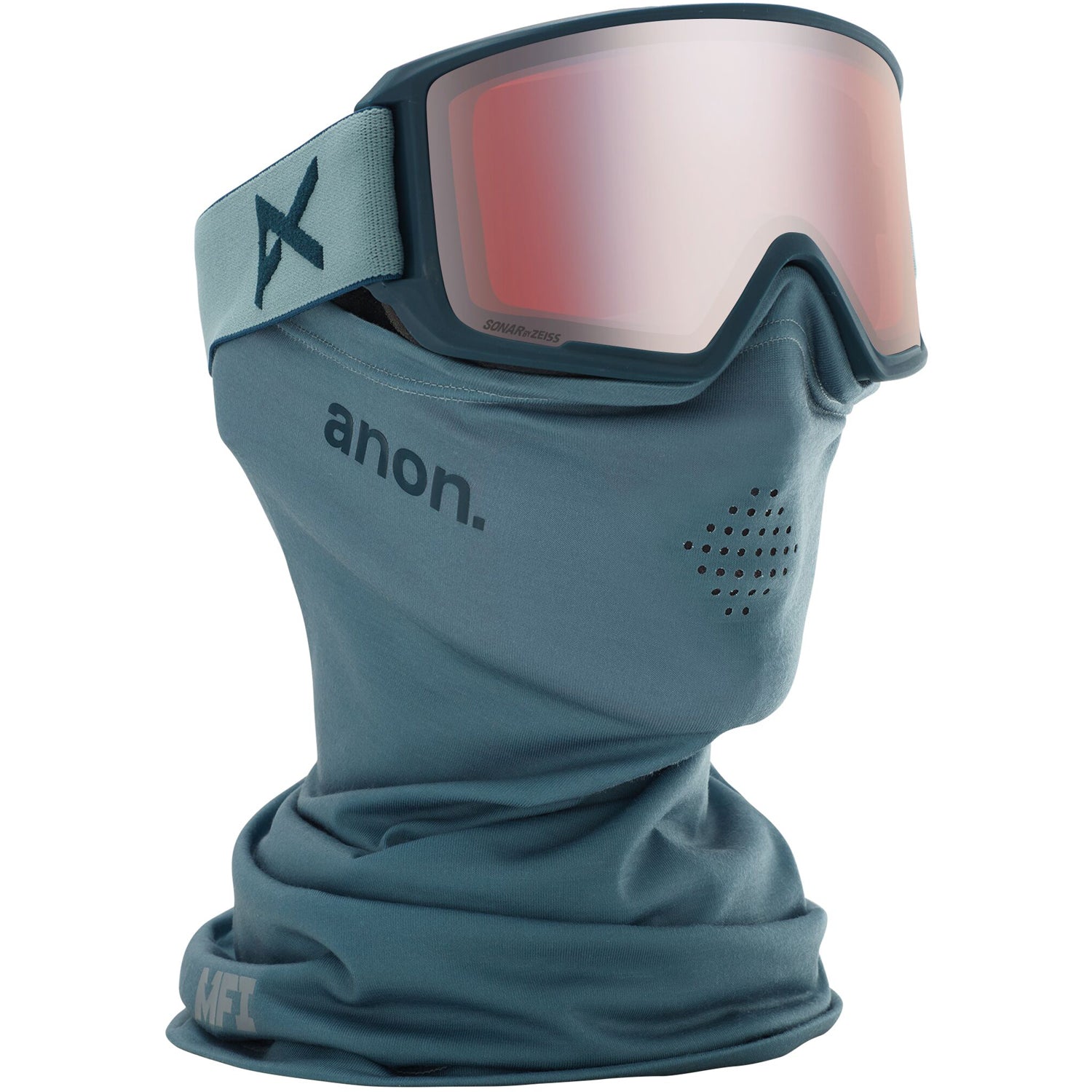 Anon M3 MFI Goggle 2020 Gray Sonar Silver 