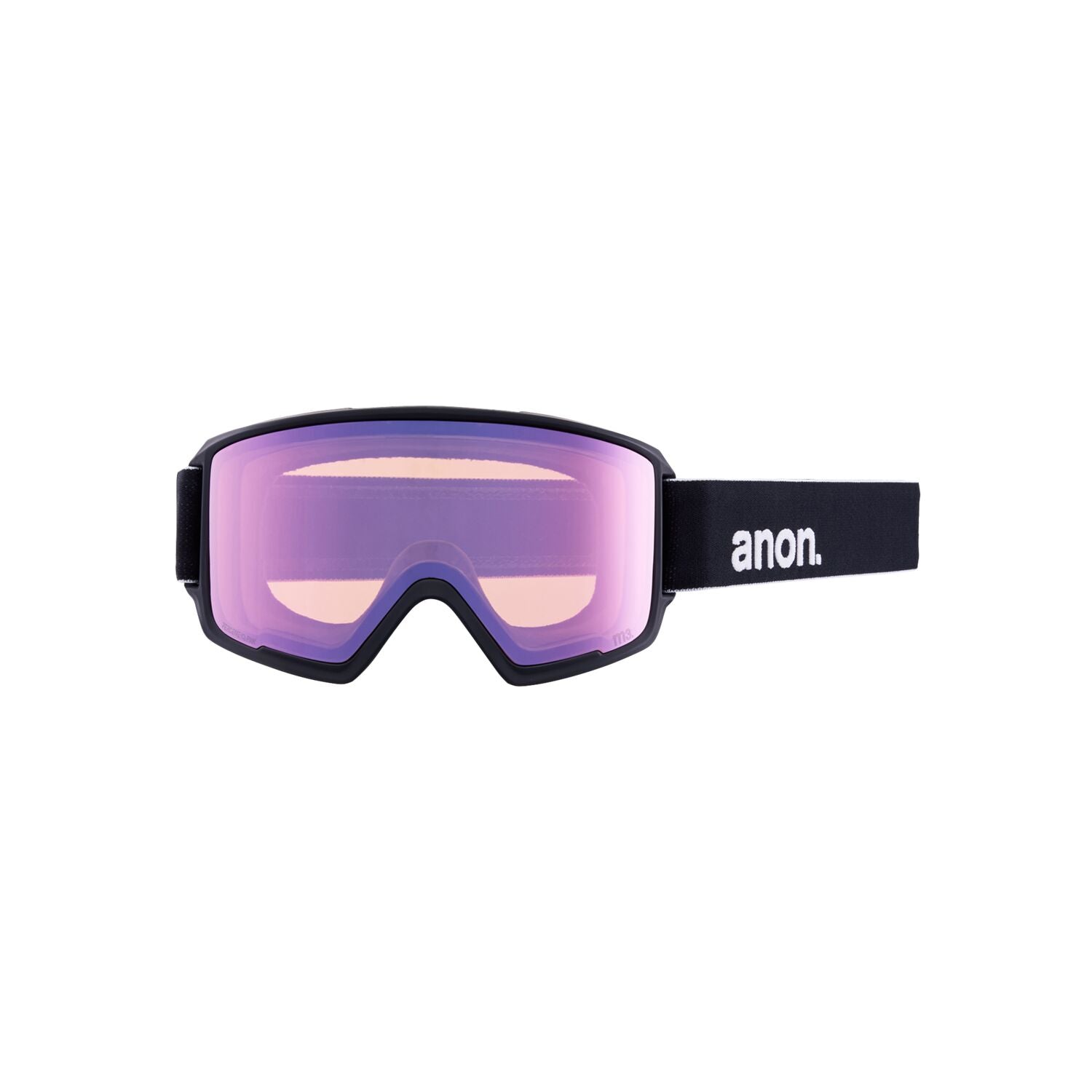 Anon M3 MFI Low Bridge Goggle 2023 Black - Perceive Variable Blue w/ Perceive Cloudy Pink Lens