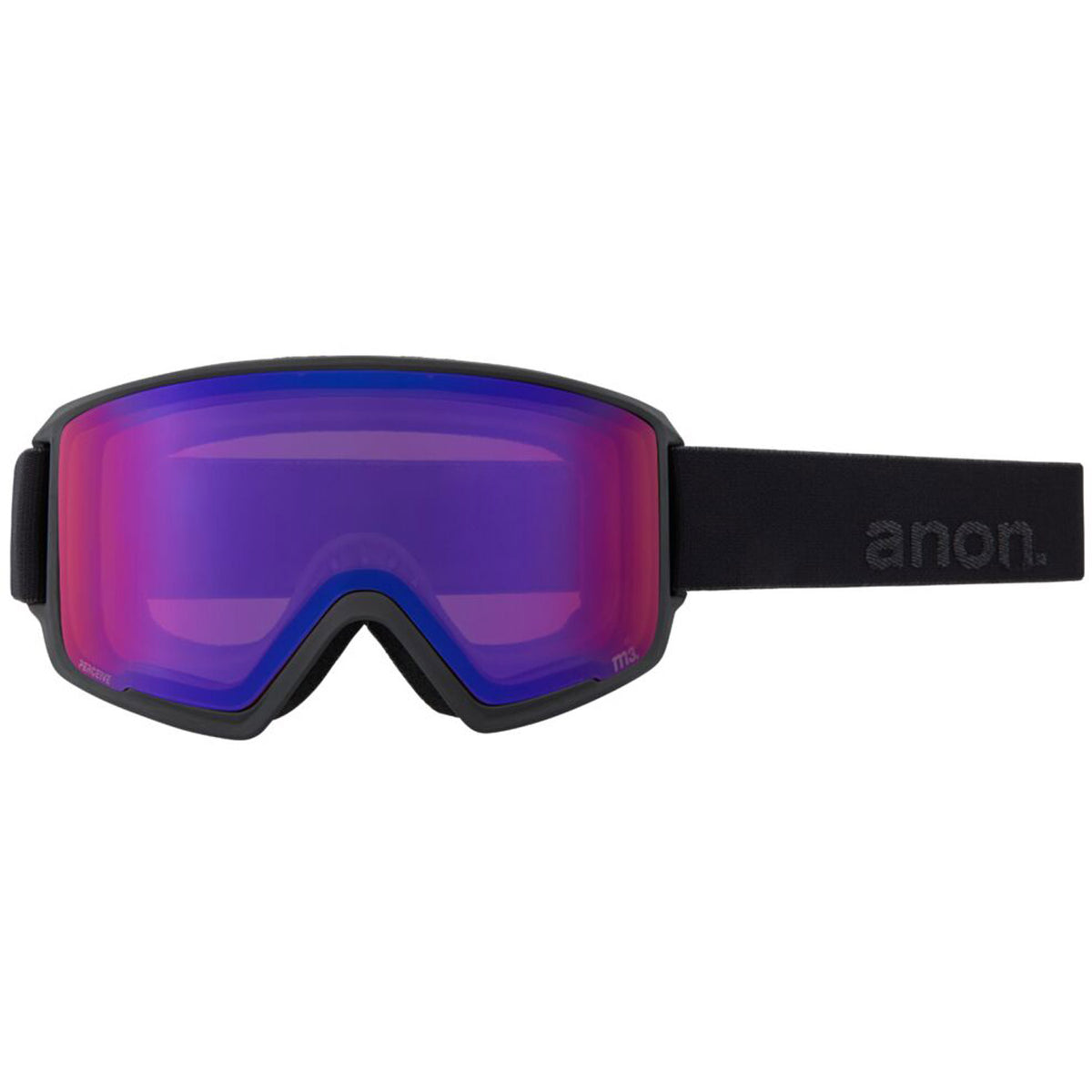 Anon M3 Snapback Goggle 2021 Smoke Snapback - Perceive Sunny Onyx Lens w/ Perceive Variable Violet Lens