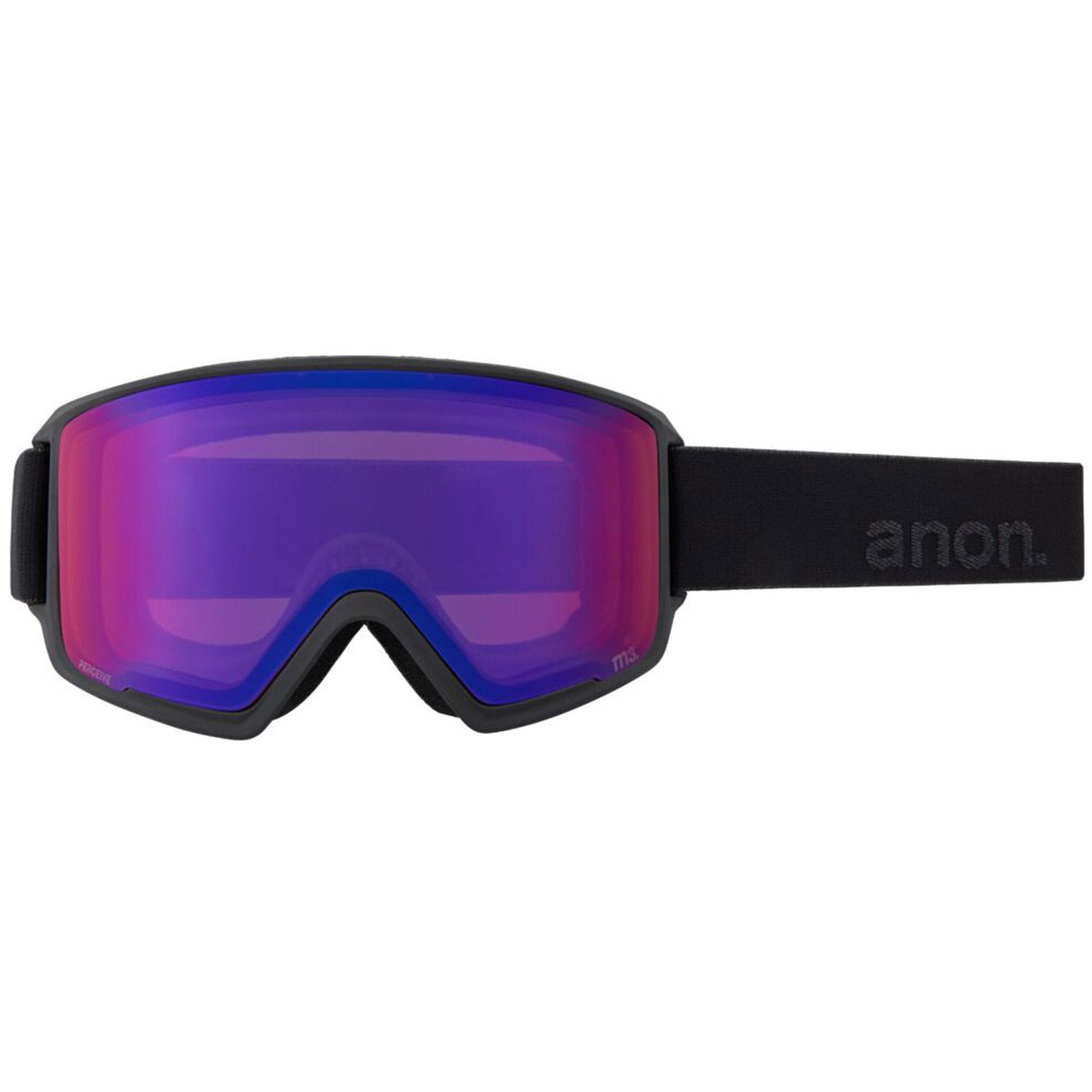 Anon M3 Snapback Goggle 2021 Smoke Snapback - Perceive Sunny Onyx Lens w/ Perceive Variable Violet Lens