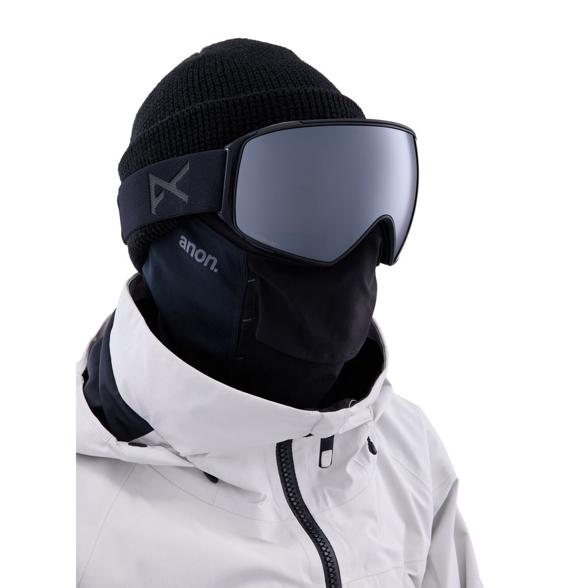 Anon M4 Toric MFI Goggle 2023 Smoke - Perceive Sunny Onyx w Perceive Variable Violet Lens
