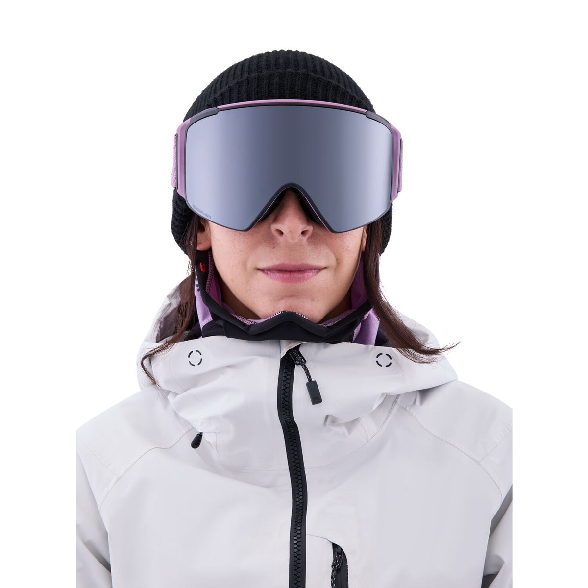 Anon M4S Cylindrical Goggle 2023 Purple - Perceive Sunny Onyx w/ Perceive Variable Violet Lens  