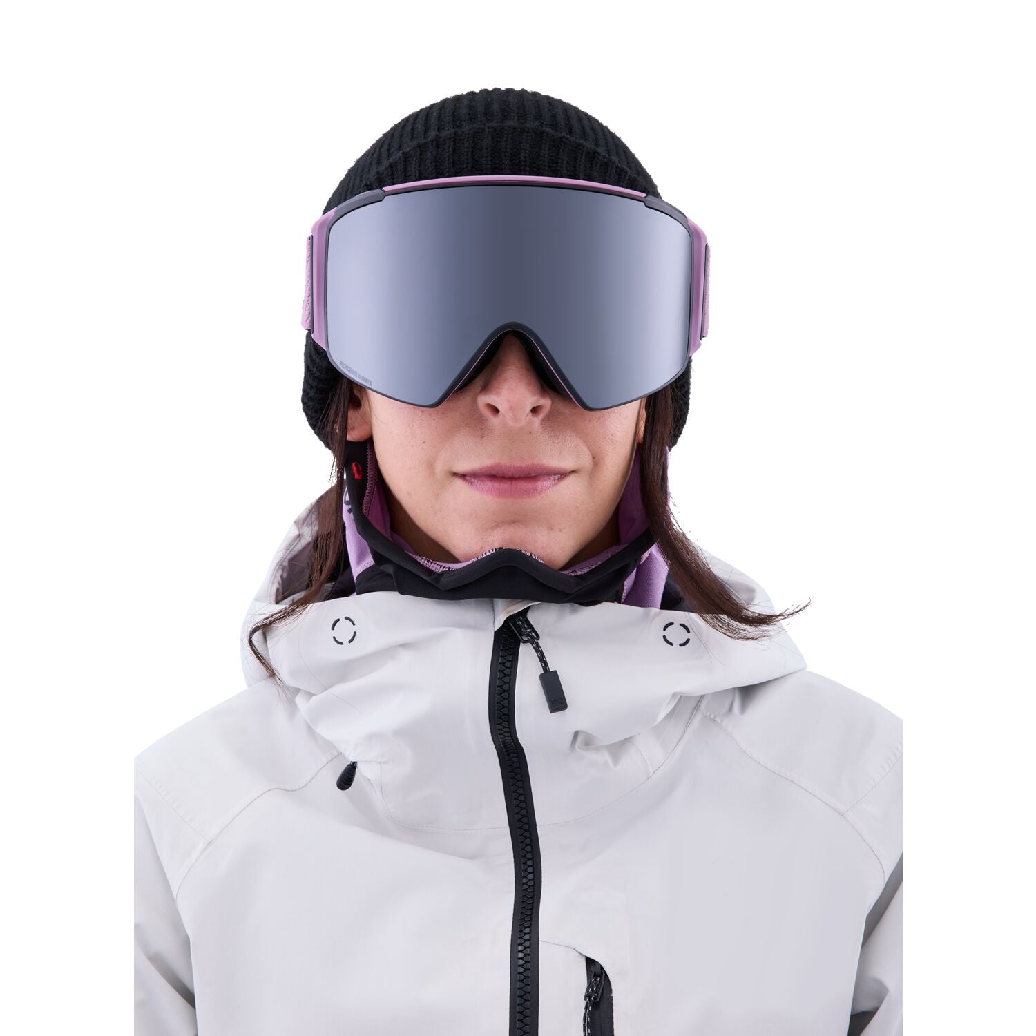 Anon M4S Cylindrical Goggle 2023 Purple - Perceive Sunny Onyx w/ Perceive Variable Violet Lens  