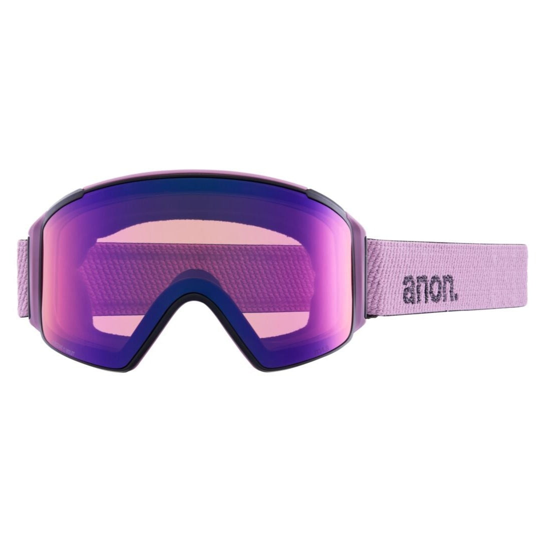 Anon M4S Cylindrical Goggle 2023 Purple - Perceive Sunny Onyx w/ Perceive Variable Violet Lens  
