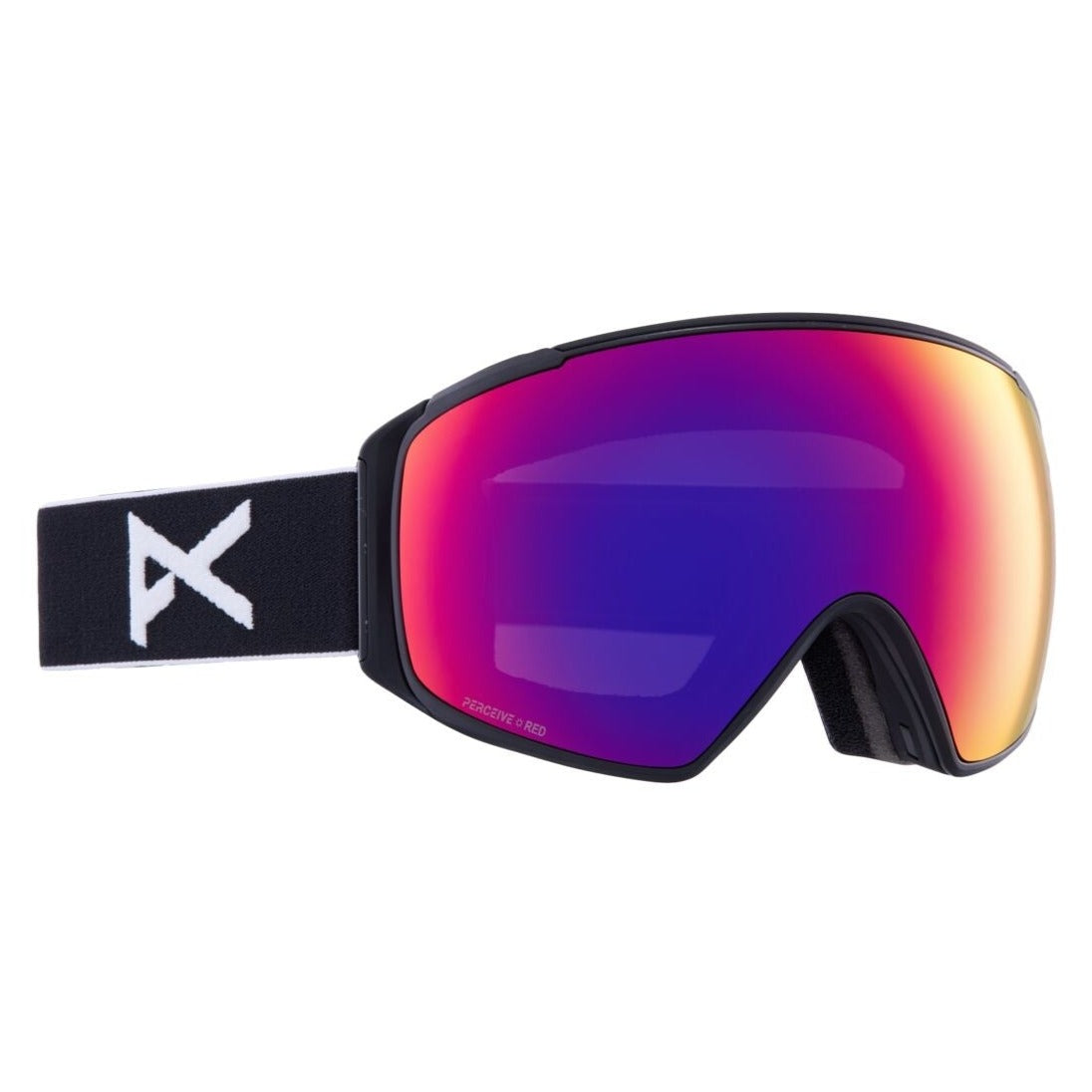 Anon M4S Toric MFI Google 2023 Black - Perceive Sunny Red w/ Perceive Cloudy Burst Lens