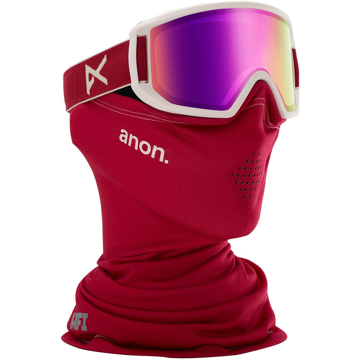 Anon Relapse Jr MFI Goggle 2021 Berry - Pink Amber Lens