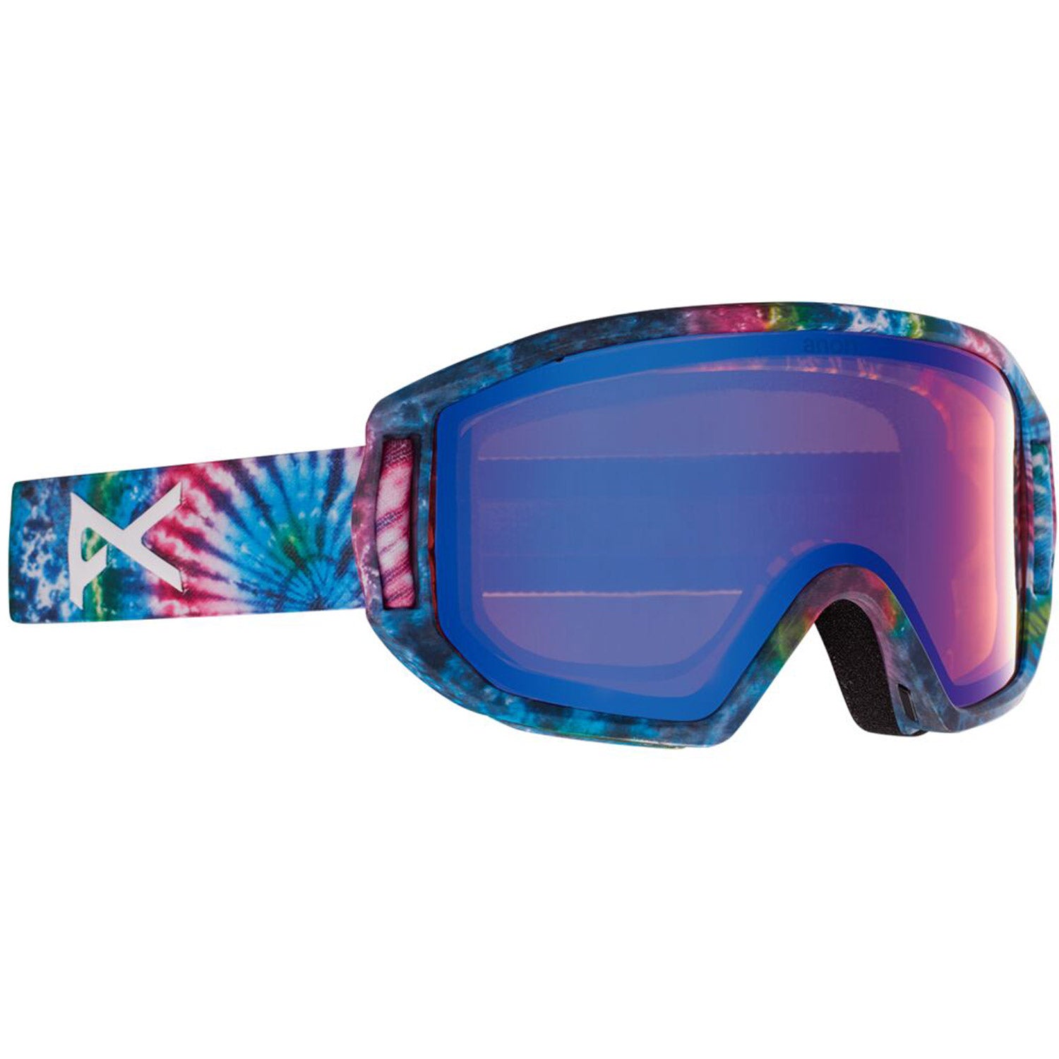 Anon Relapse Jr MFI Goggle 2021 Tie Dye - Blue Amber Lens