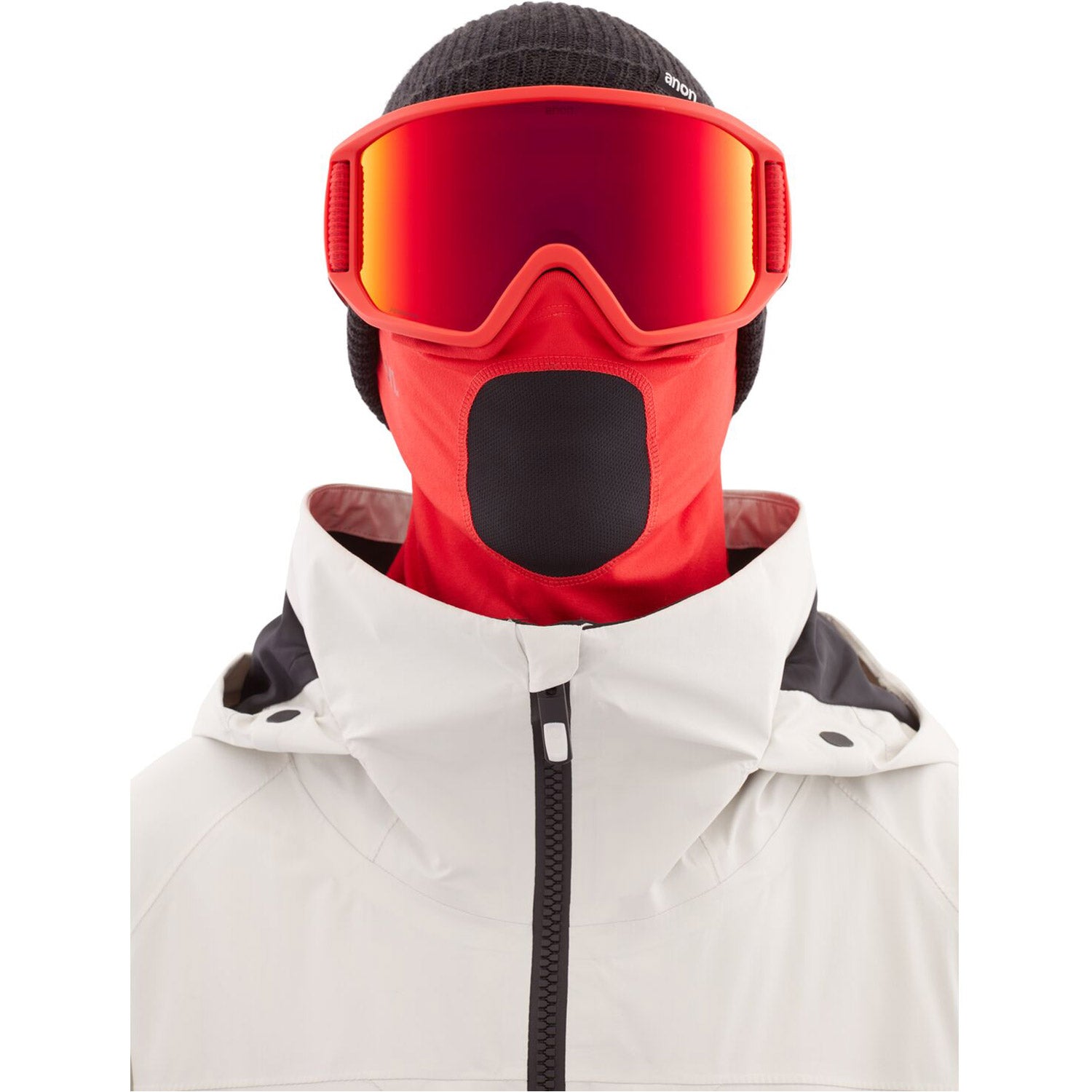 Anon Relapse MFI Goggle 2021 Red - Perceive Sunny Red Lens w/ Amber Lens