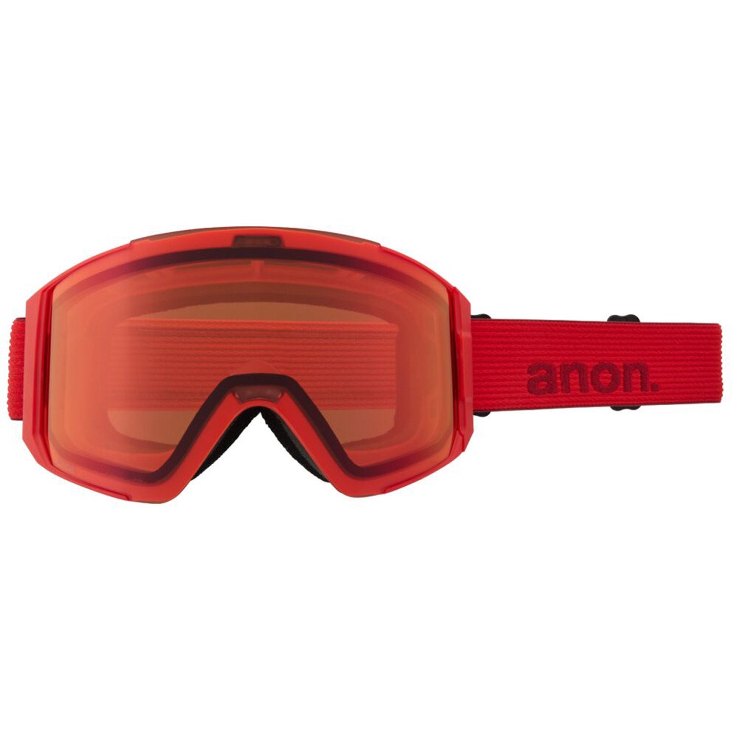 Anon Sync Asian Fit Goggle 2021 Red - Perceive Sunny Red Lens w/ Perceive Cloudy Burst Lens