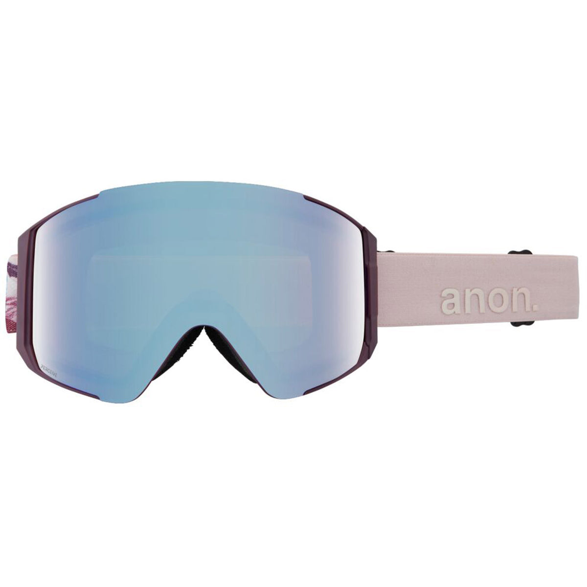 Anon Sync Asian Fit Goggle 2021 Wavy - Perceive Cloudy Pink Lens w/ Perceive Variable Blue Lens