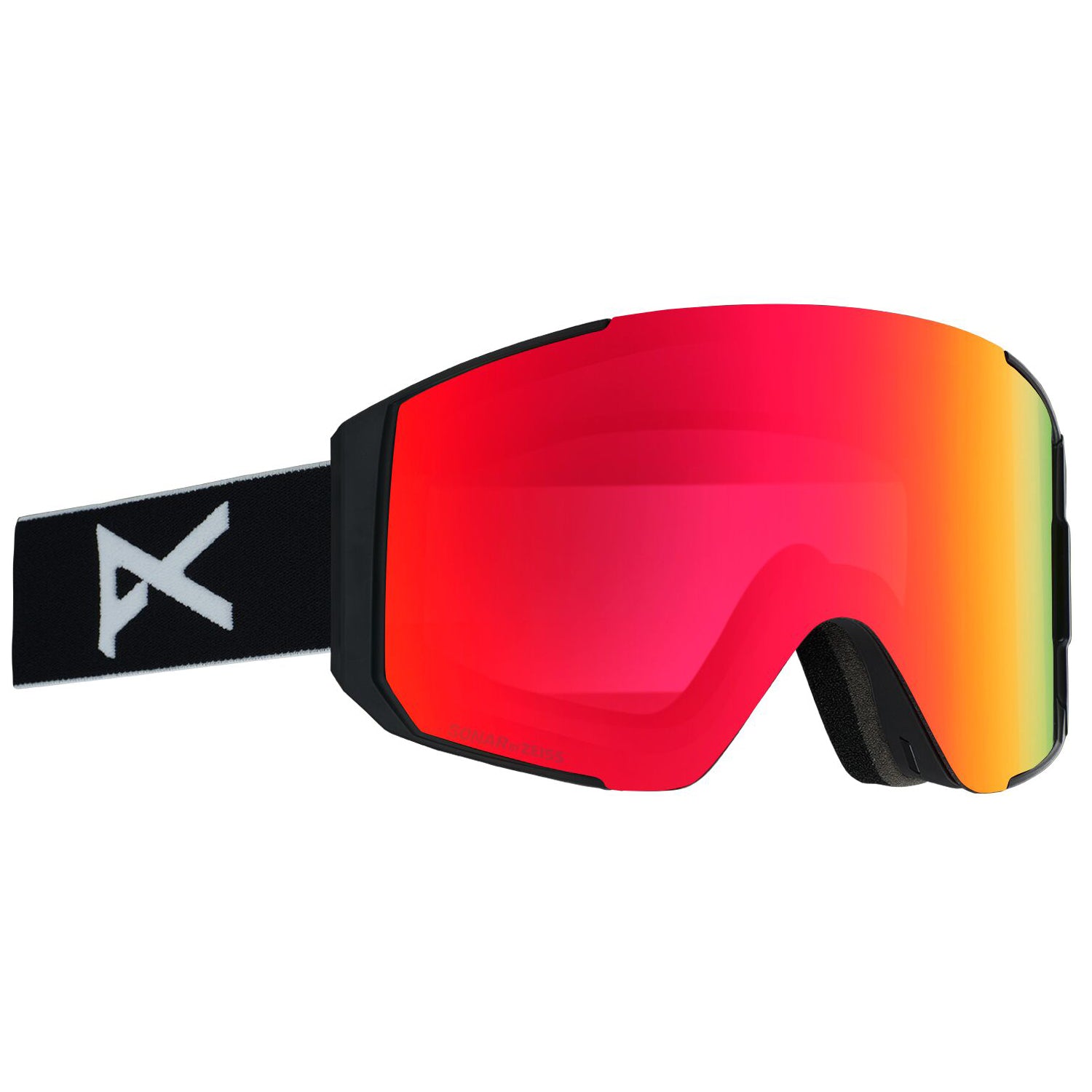 Anon Sync Goggle 2020 Black Sonar Red lens