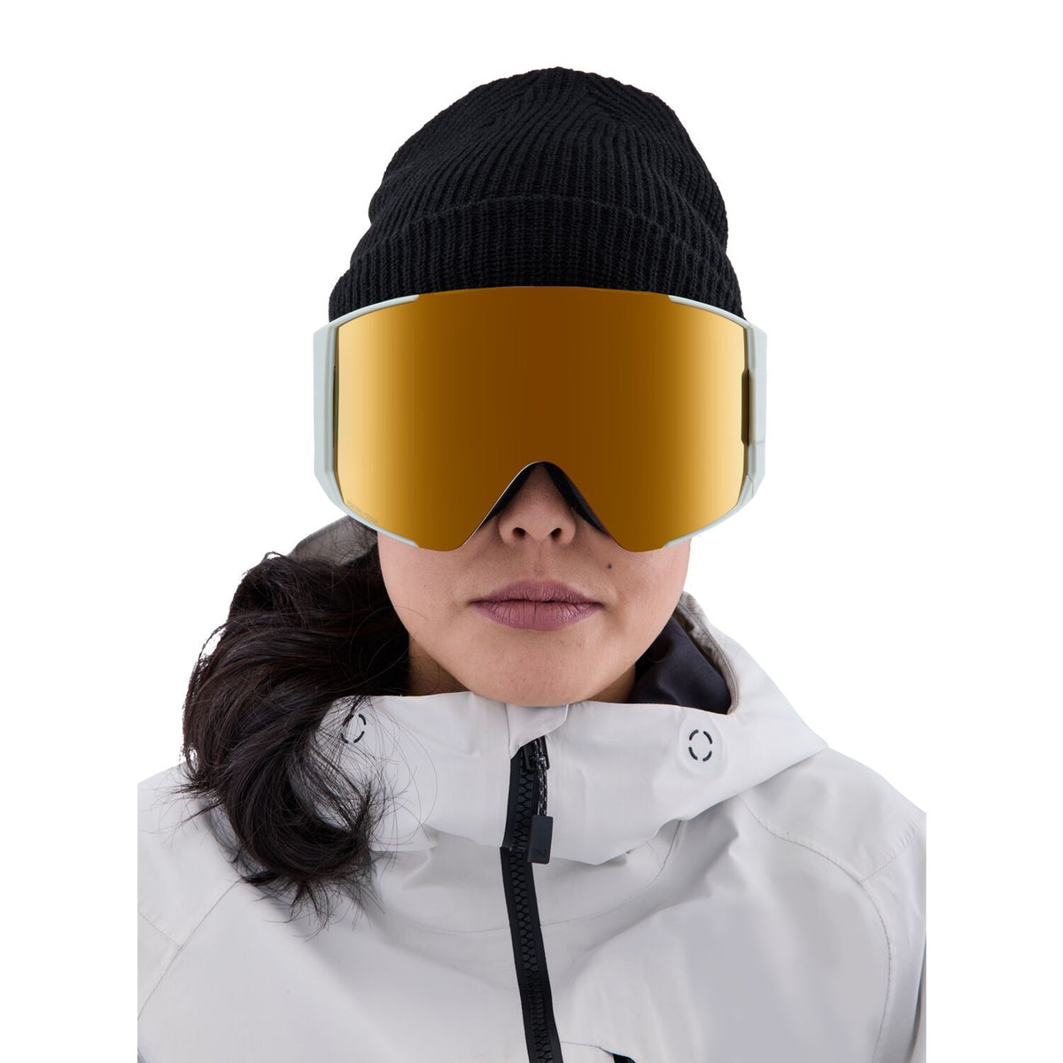 Anon Sync Low Bridge Fit Google 2023 Warm Grey - Perceive Sunny Bronze w/ Perceive Cloudy Burst Lens