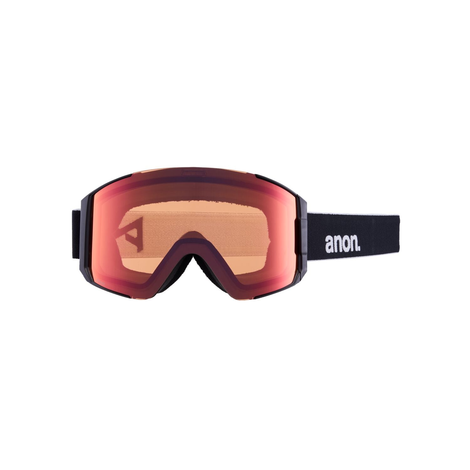 Anon Sync Low Bridge Fit Googles 2023 Black - Perceive Sunny Red w/ Perceive Cloudy Burst Lens
