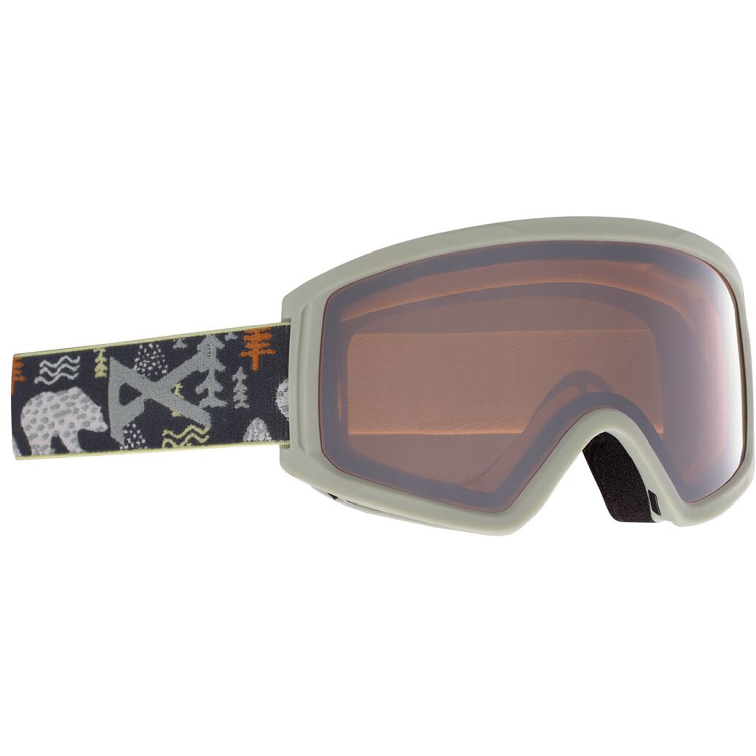 Anon Tracker 2.0 Asian Fit Goggle Polar Bear