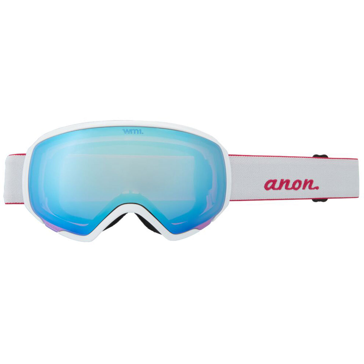 Anon WM1 Goggle 2021 Pearl White - Perceive Cloudy Pink Lens w/ Perceive Variable Blue Lens