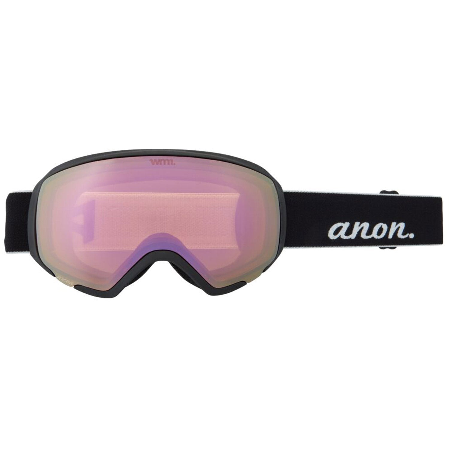 Anon WM1 MFI Goggle 2021 Black - Perceive Variable Green Lens w/ Perceive Cloudy Pink Lens