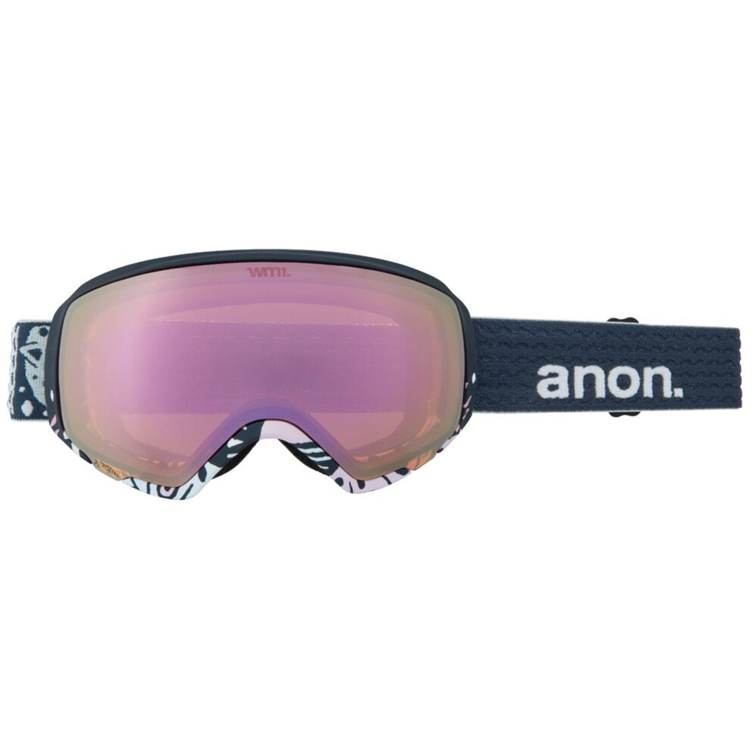 Anon WM1 MFI Goggle 2021 Noom Blue - Perceive Variable Blue Lens w/ Perceive Cloudy Pink Lens