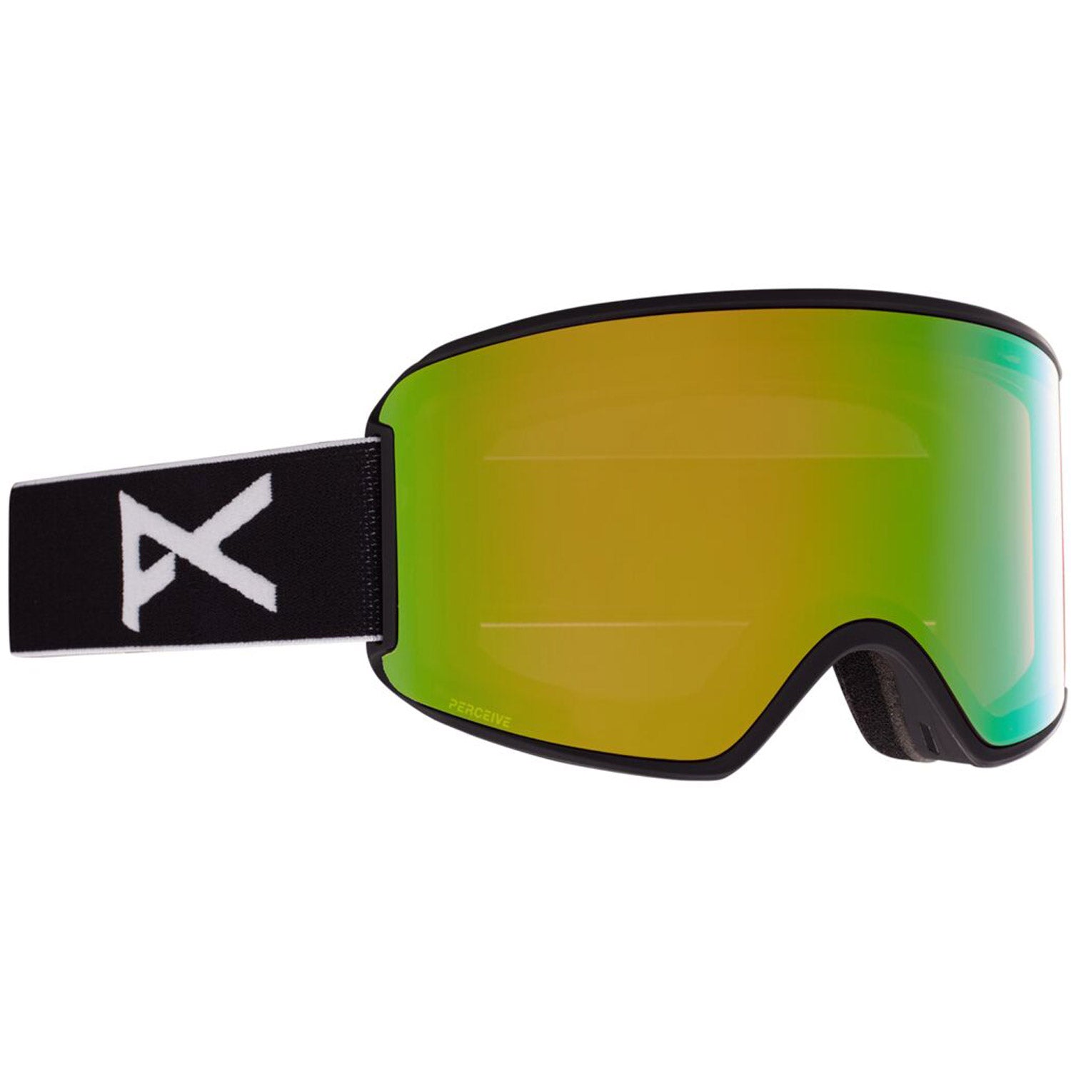 Anon WM3 Goggle 2021 Black - Perceive Variable Green Lens w/ Perceive Cloudy Pink Lens