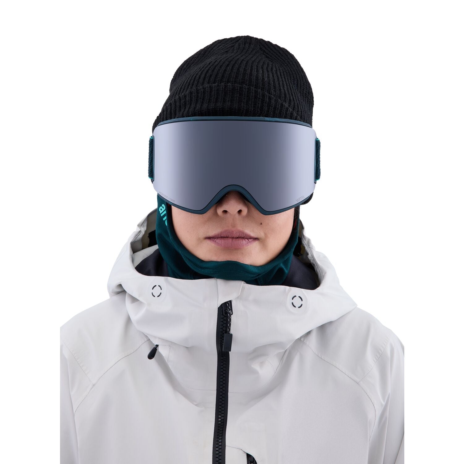 Anon WM3 MFI Low Bridge Fit Google 2023 Peacock - Perceive Sunny Onyx w/ Perceive Variable Violet Lens