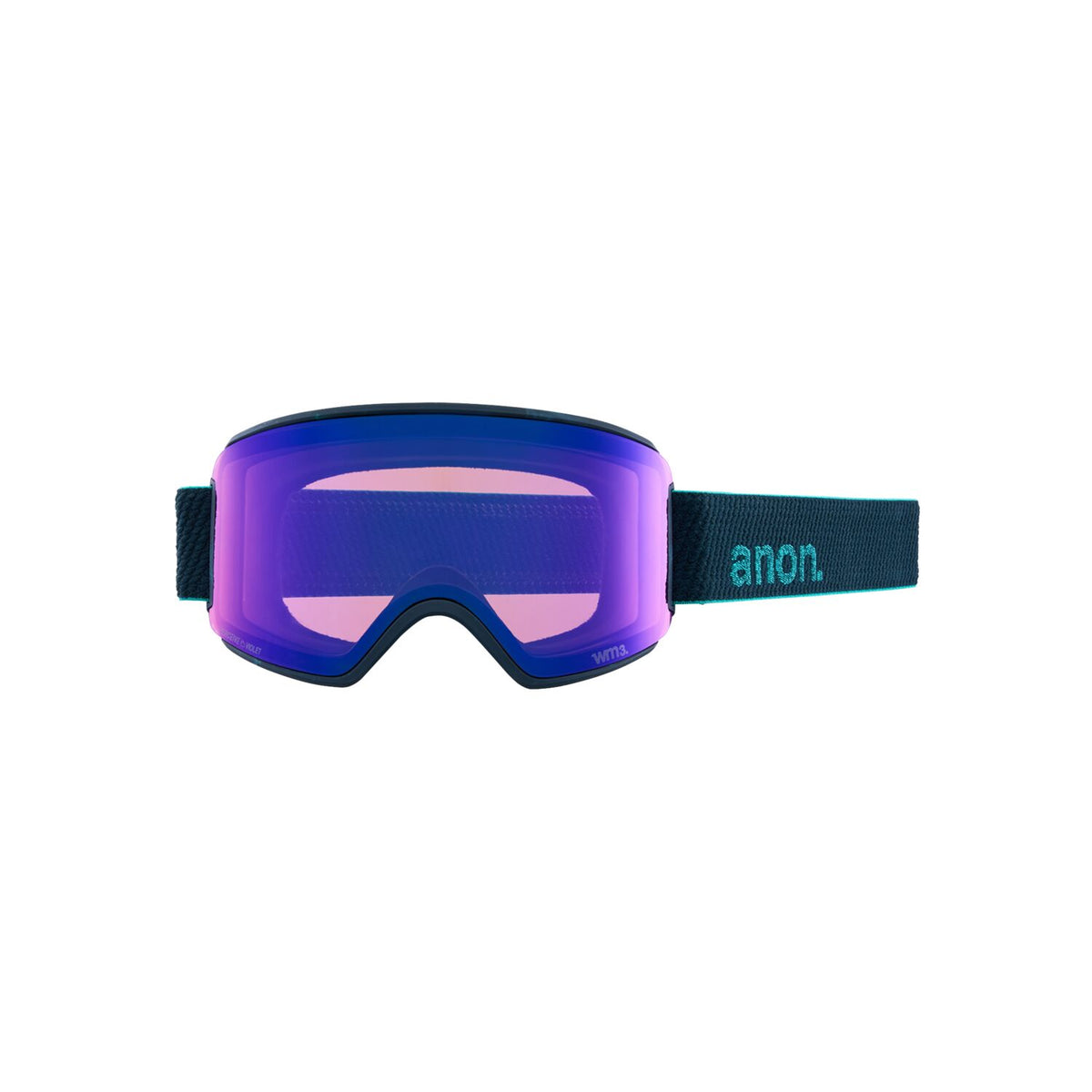 Anon WM3 MFI Low Bridge Fit Google 2023 Peacock - Perceive Sunny Onyx w/ Perceive Variable Violet Lens