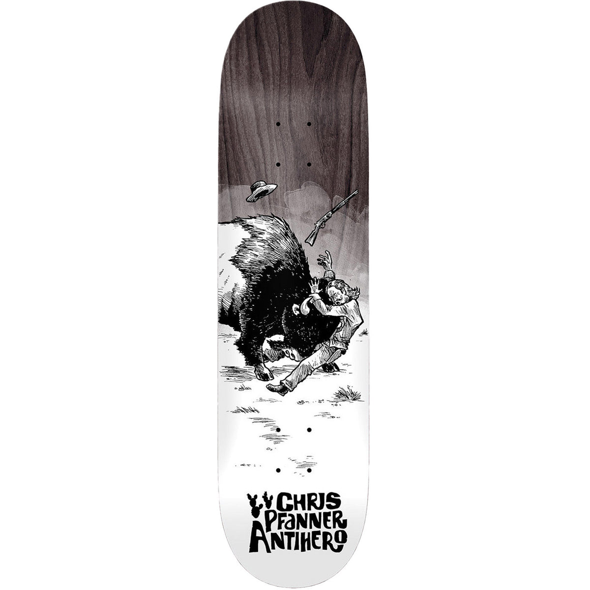Chris Pfanner West Wasn't 8.06" Skateboard Deck