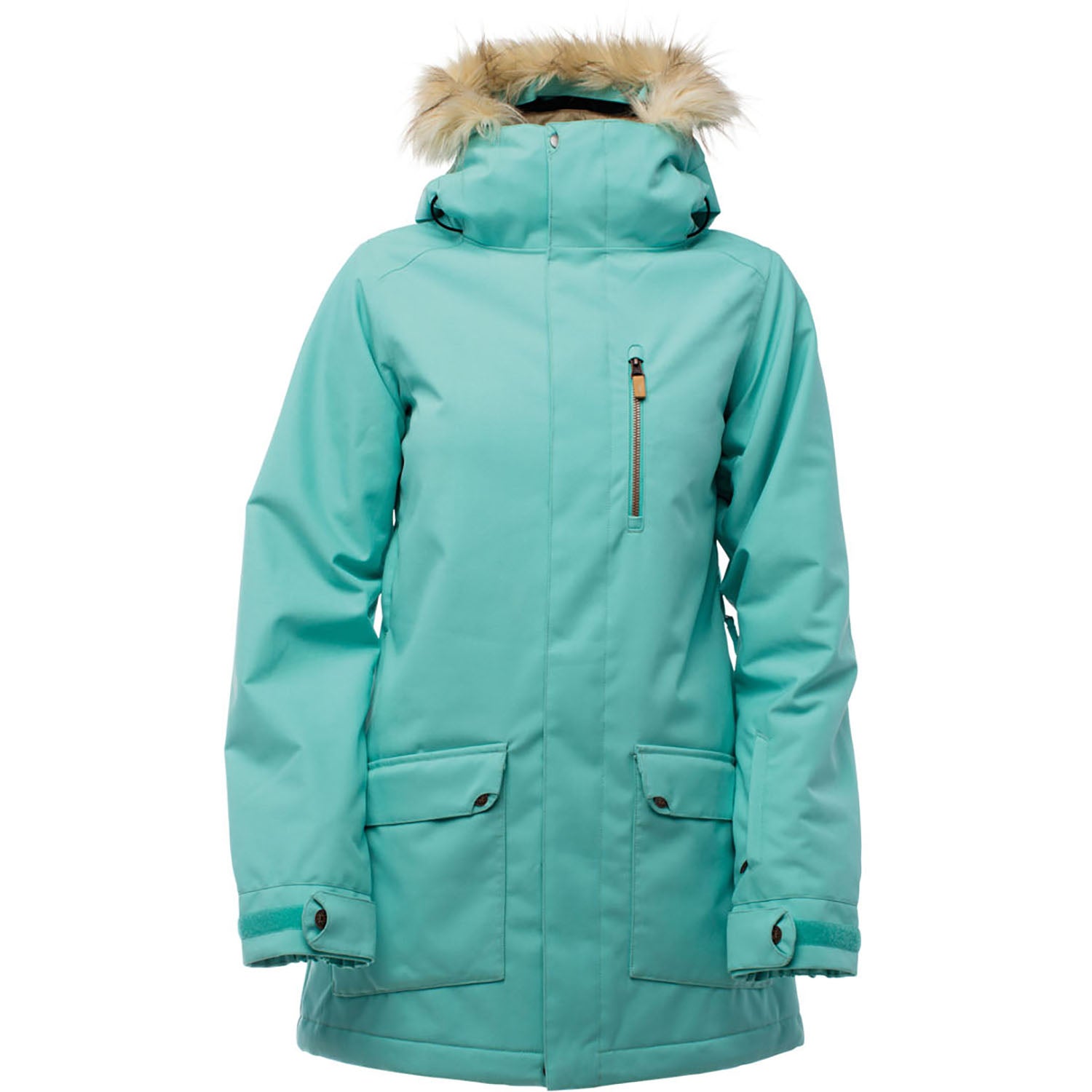 Nikita Hawthorne Womens Snowboard Jacket 2018 Pool Blue