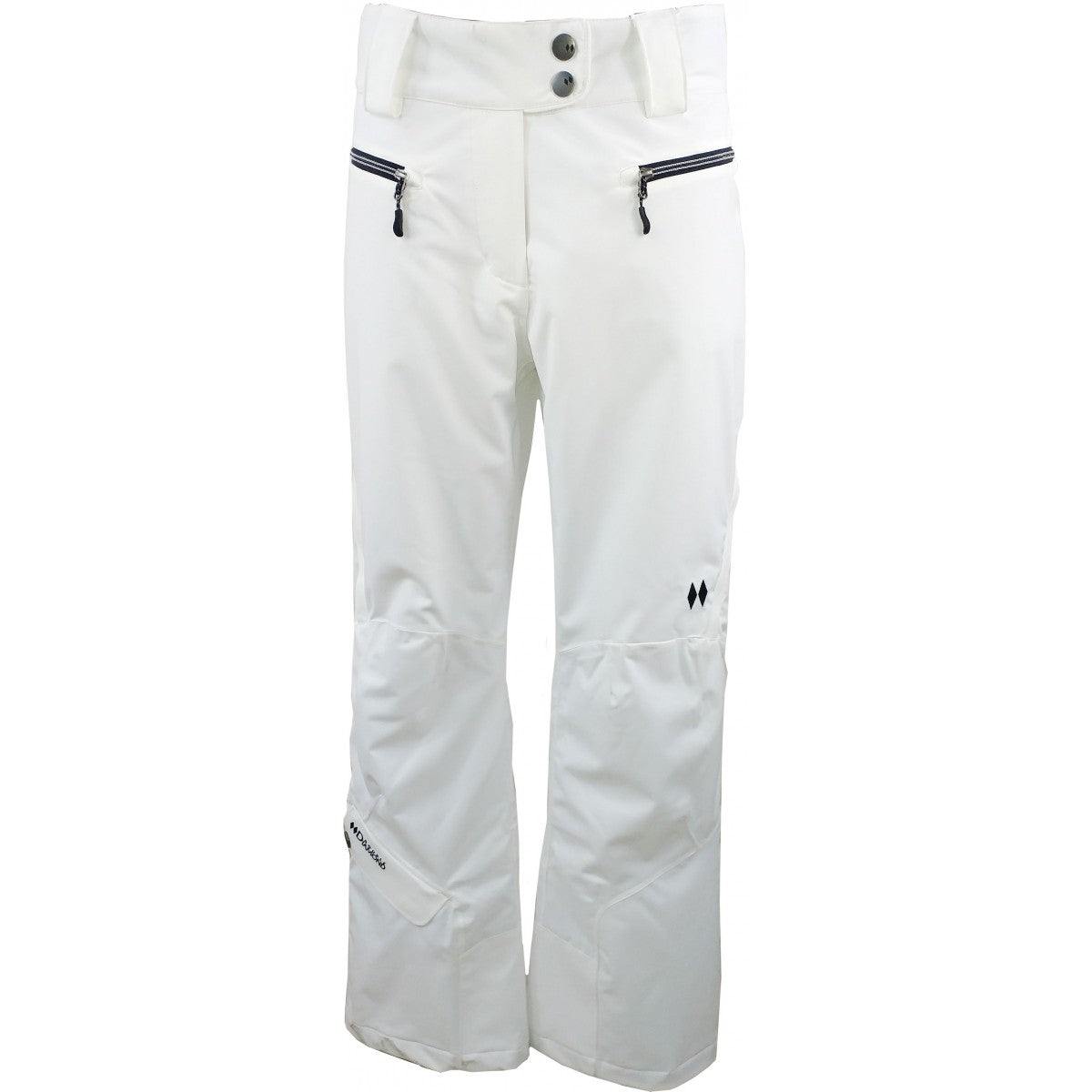 Double Diamond Cloud Insulated Snow Pant 2018 White