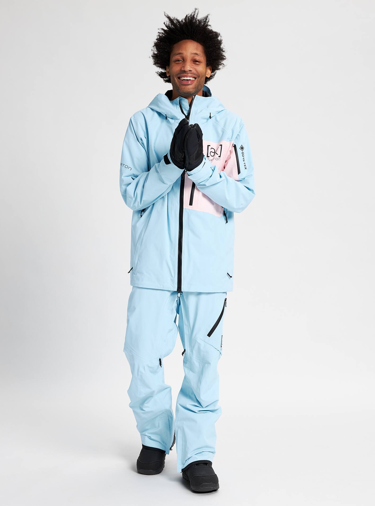 Burton [ak] GORE-TEX Cyclic Jacket 2022 Crystal blue / ballet slipper