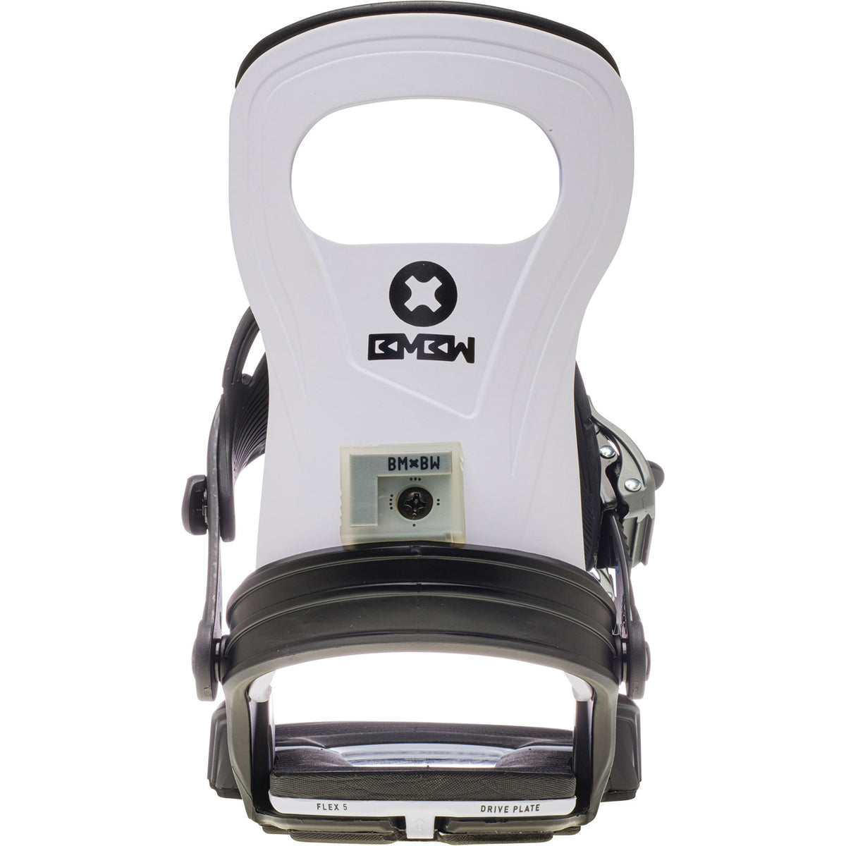 Bent Metal Joint Snowboard Binding 2021 White