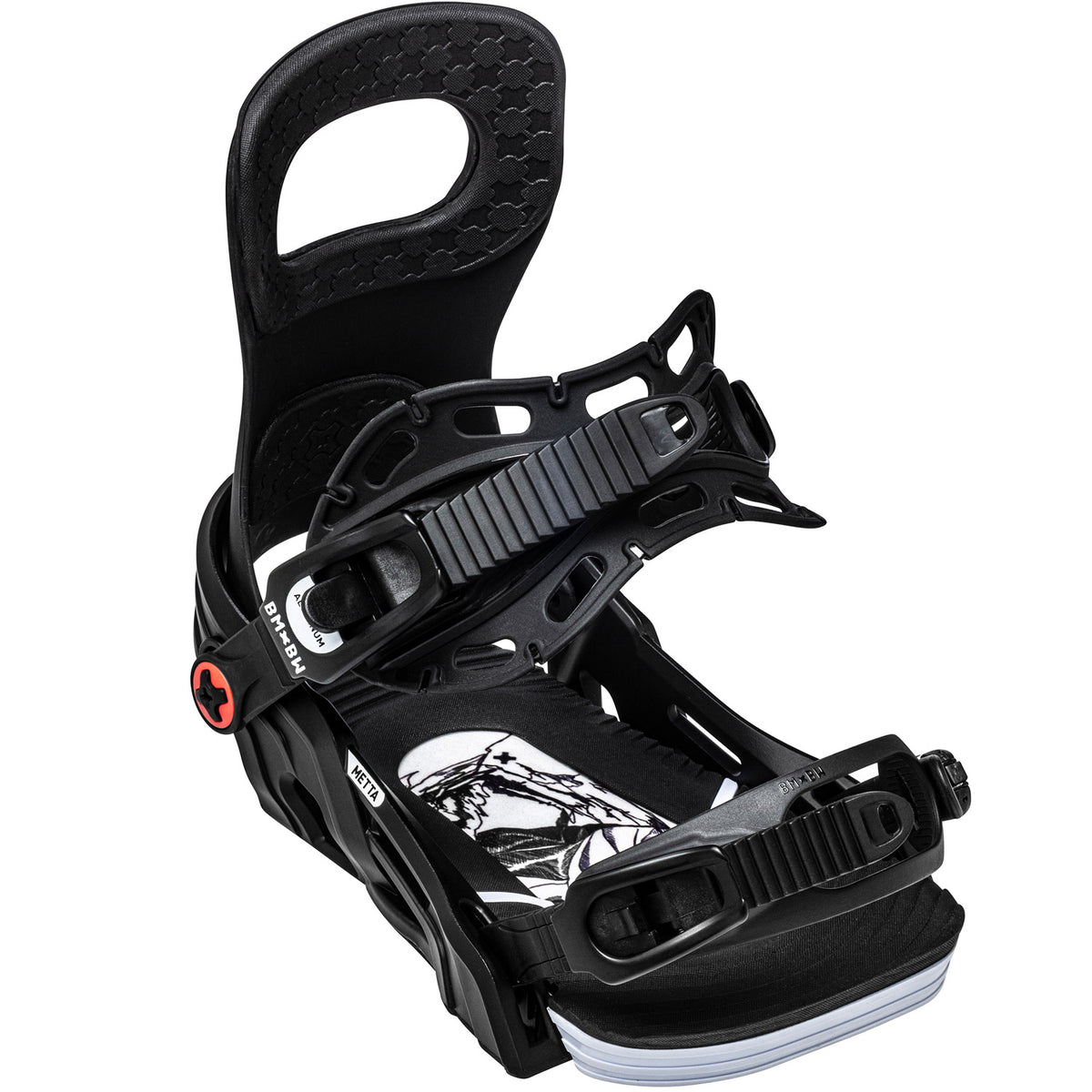 Bent Metal Metta Snowboard Binding 2021 Black