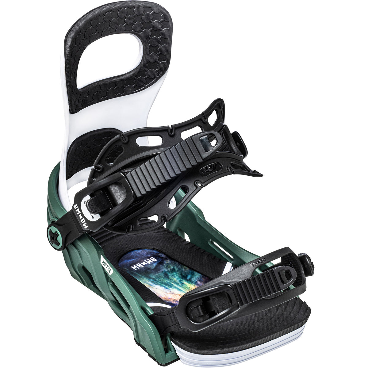 Bent Metal Metta Snowboard Binding 2021 White