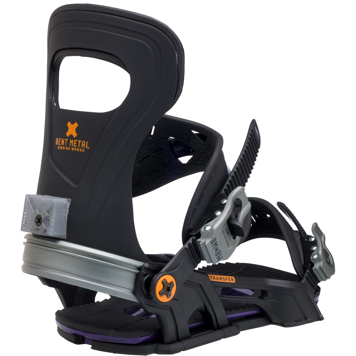 Bent Metal Transfer Snowboard Binding 2021 Slate