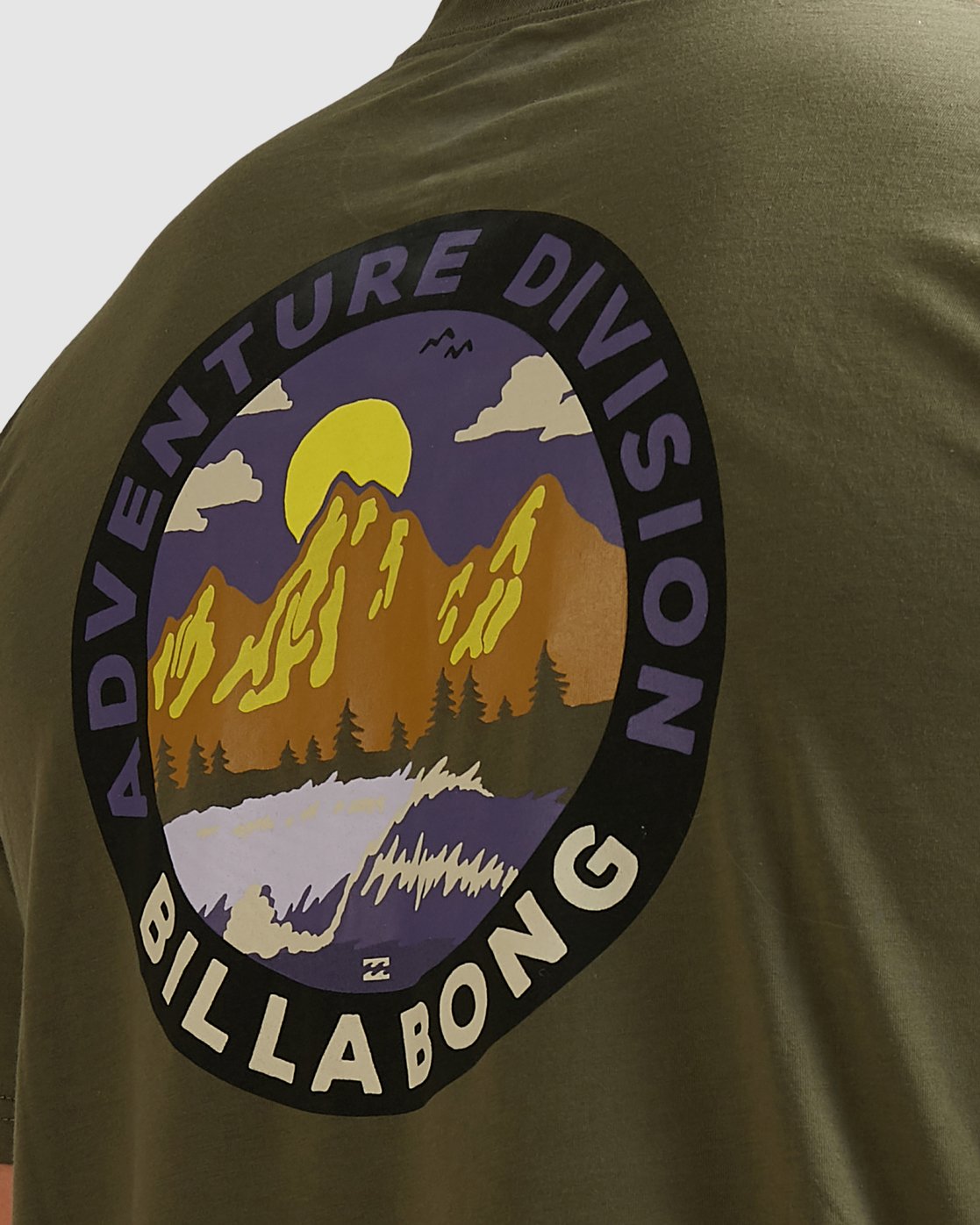 Billabong Adventure Division View Short Sleeve Tee Military