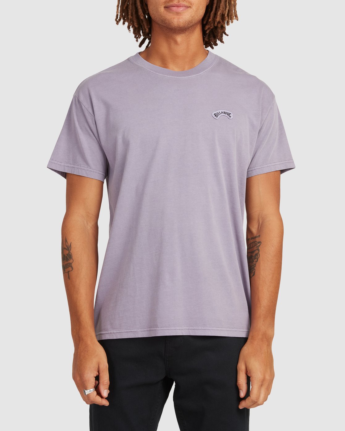 Billabong Arch Patch T-Shirt Purple haze