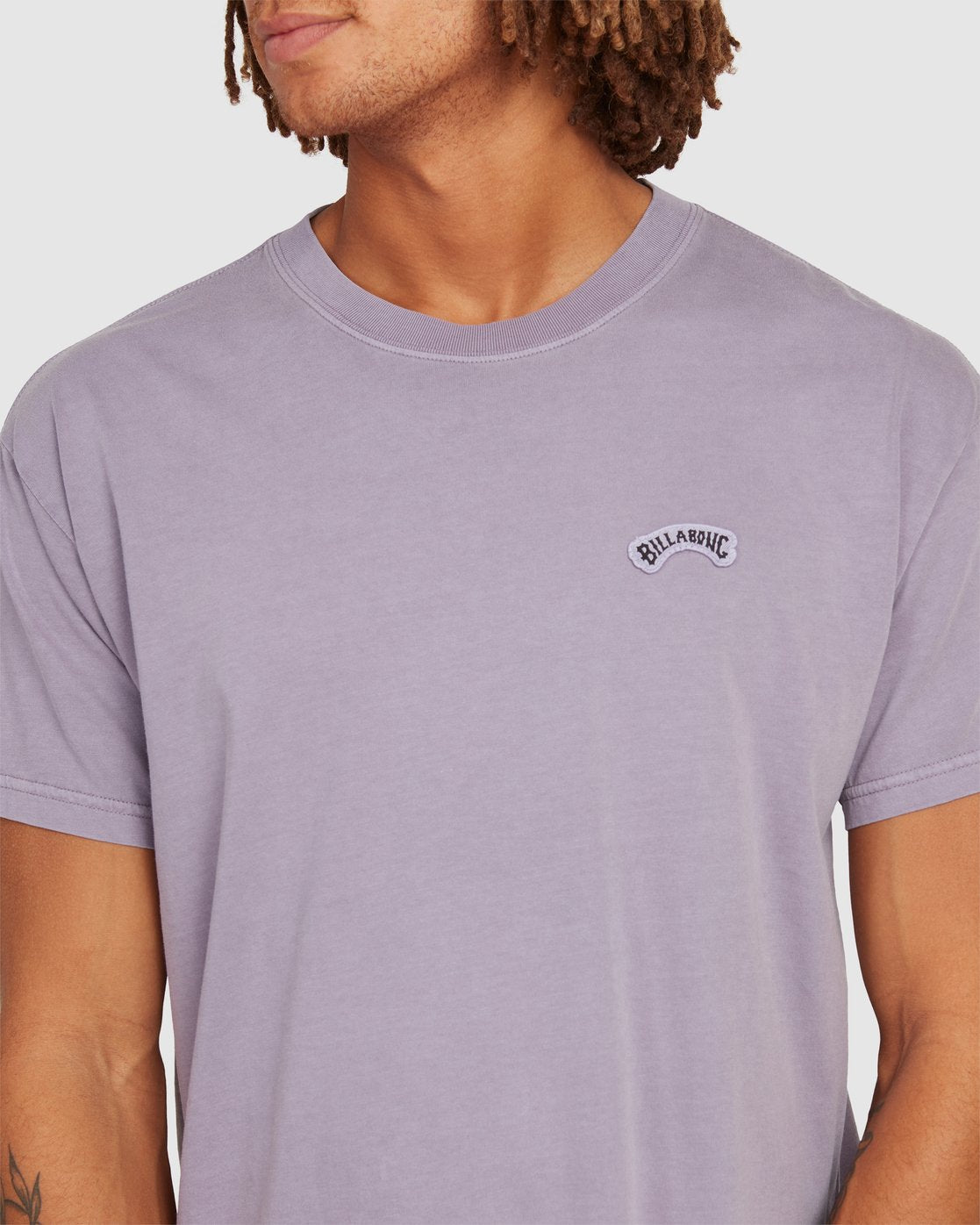 Billabong Arch Patch T-Shirt Purple haze