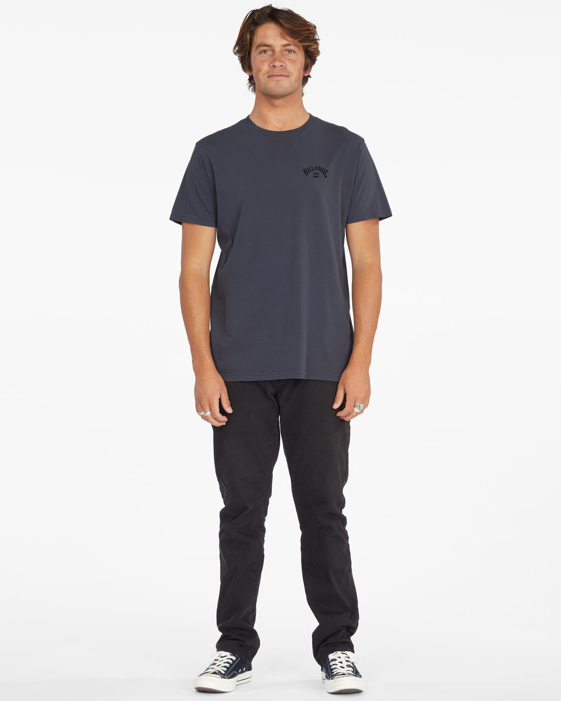 Billabong Arch Wave Washed Short Sleeve T-Shirt WASHED BLACK