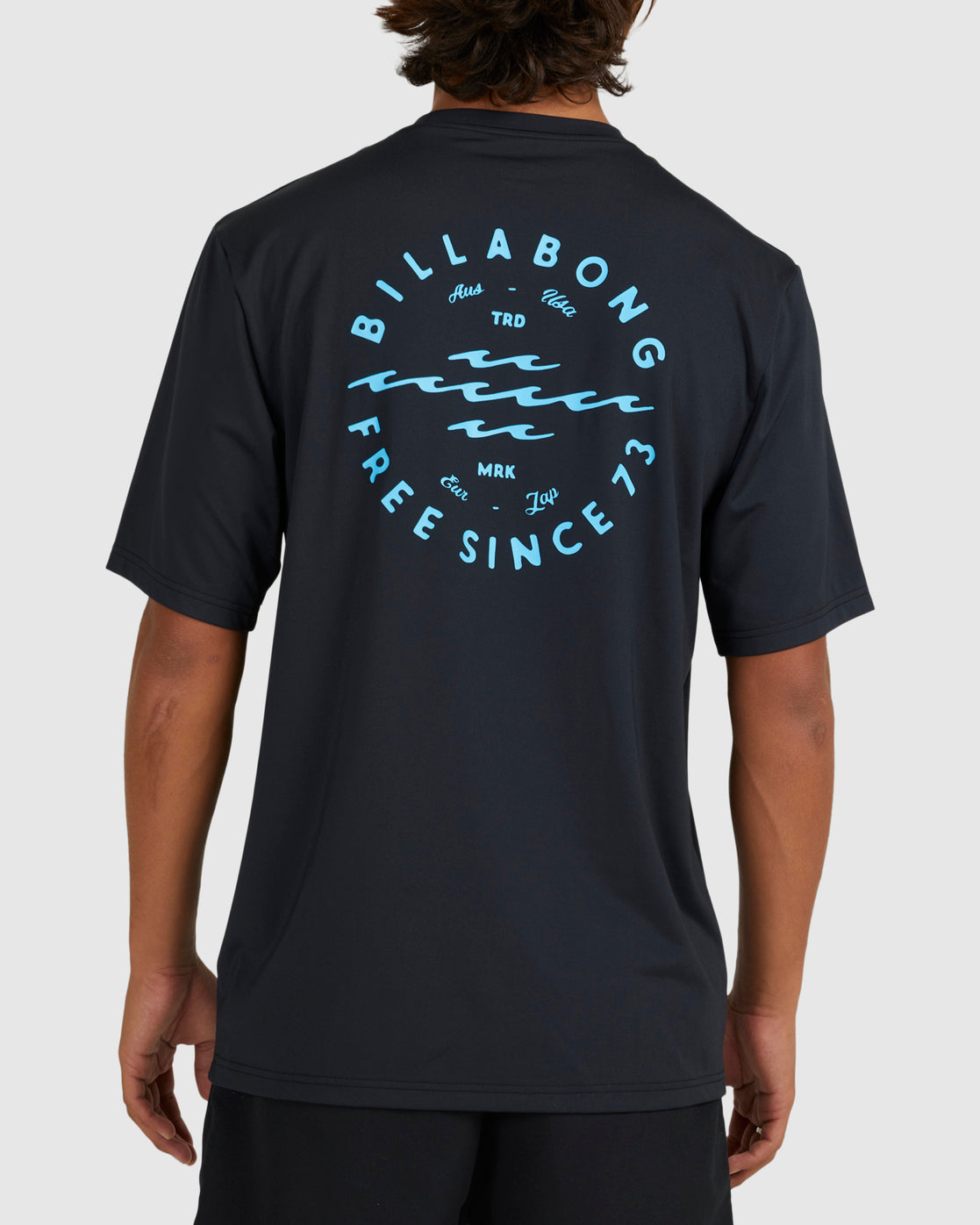 Billabong Big Wave Daz Rash Vest BLACK