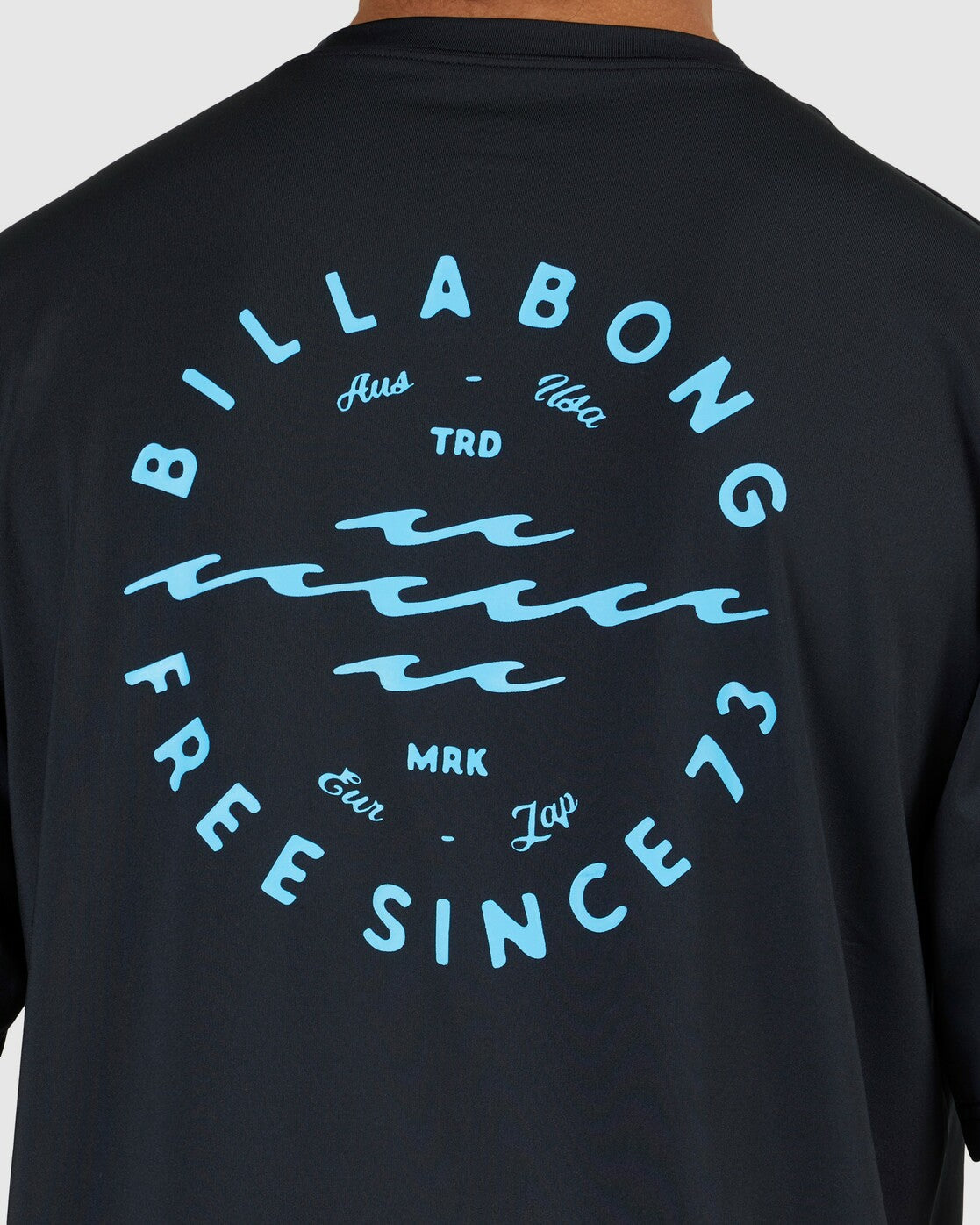 Billabong Big Wave Daz Rash Vest BLACK