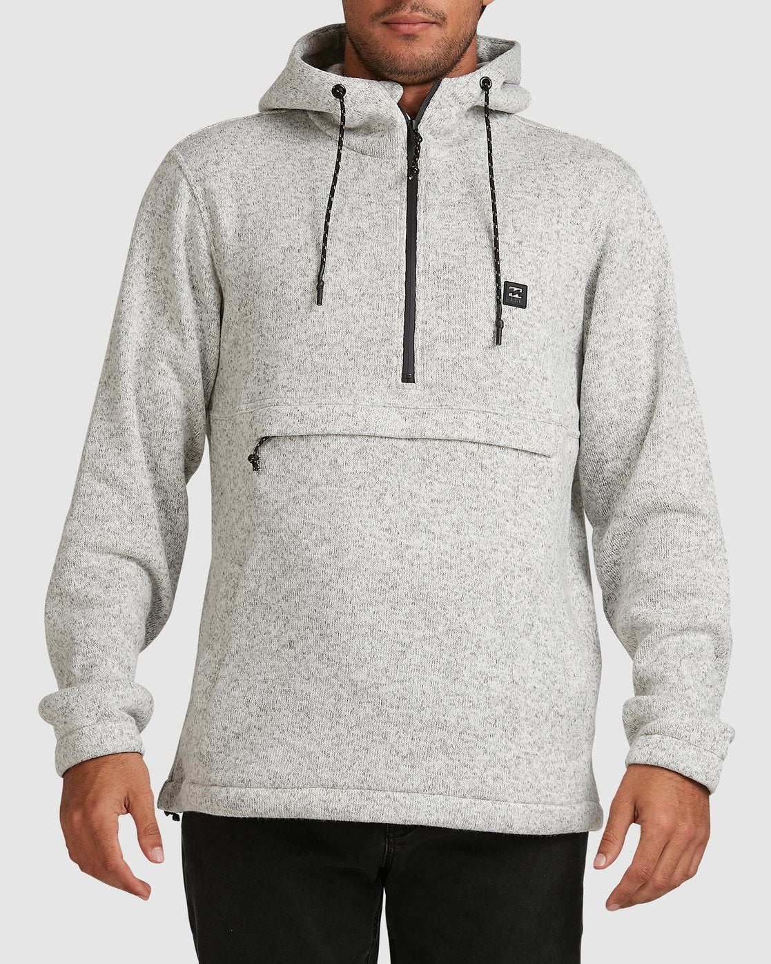 Billabong Boundary Pullover Hoodie Grey