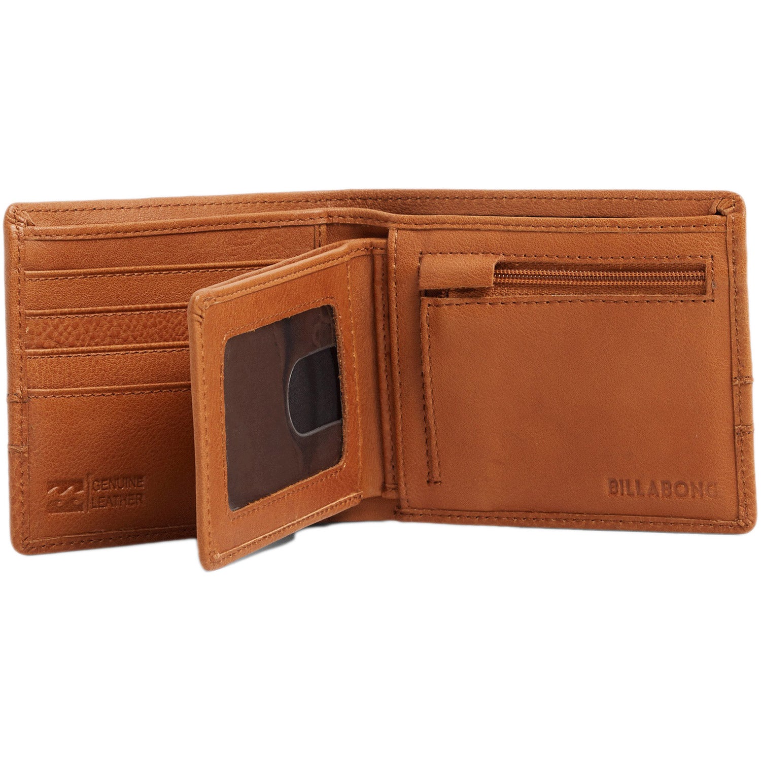 Billabong Boundary RFID 2 in 1 Wallet Tan Grain