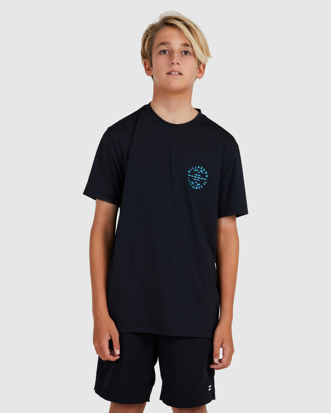 Billabong BOYS BIG WAVE DAZ LF SS BLACK