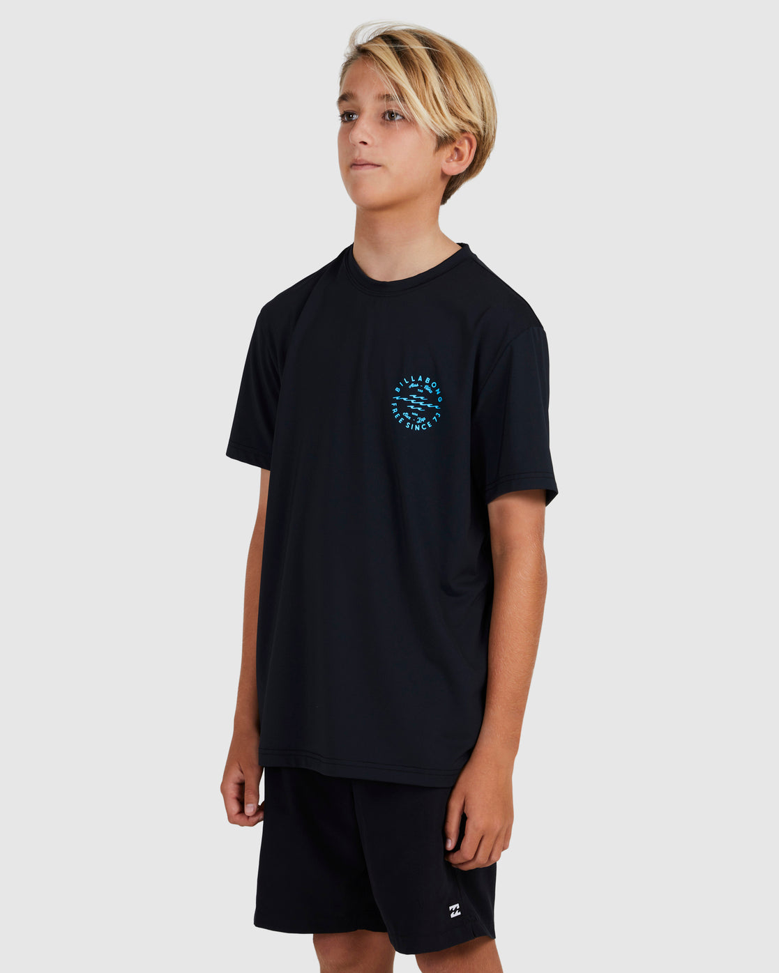 Billabong BOYS BIG WAVE DAZ LF SS BLACK