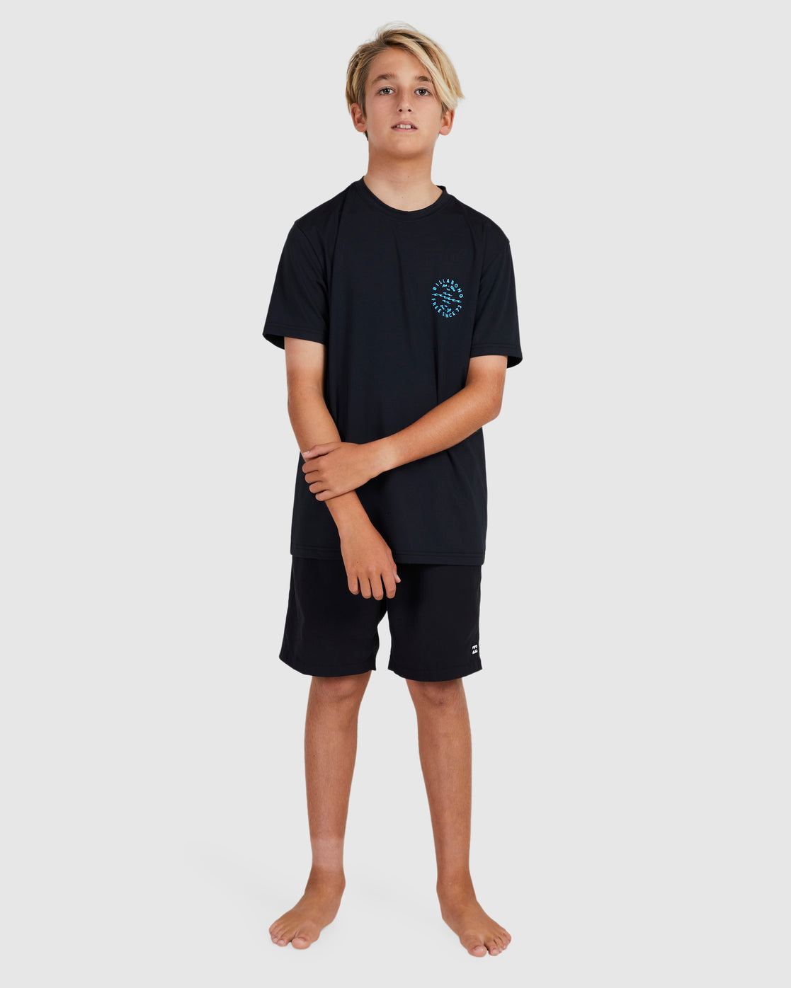 Billabong BOYS BIG WAVE DAZ LF SS BLACK