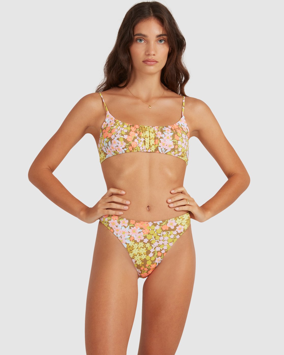 Billabong Bring On The Bliss Bralette Bikini Top Multi