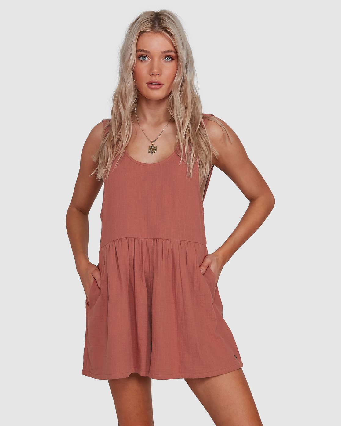 Billabong Cabo Jumpsuit Pecan