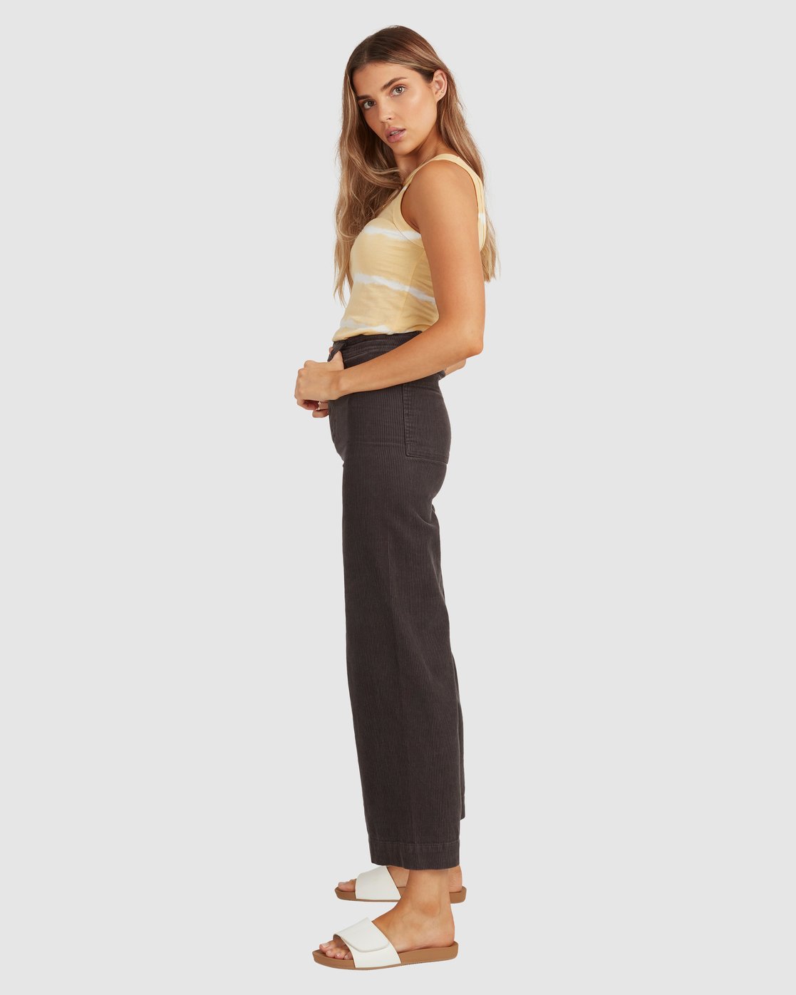 Billabong Candy Cord Pants OFF BLACK
