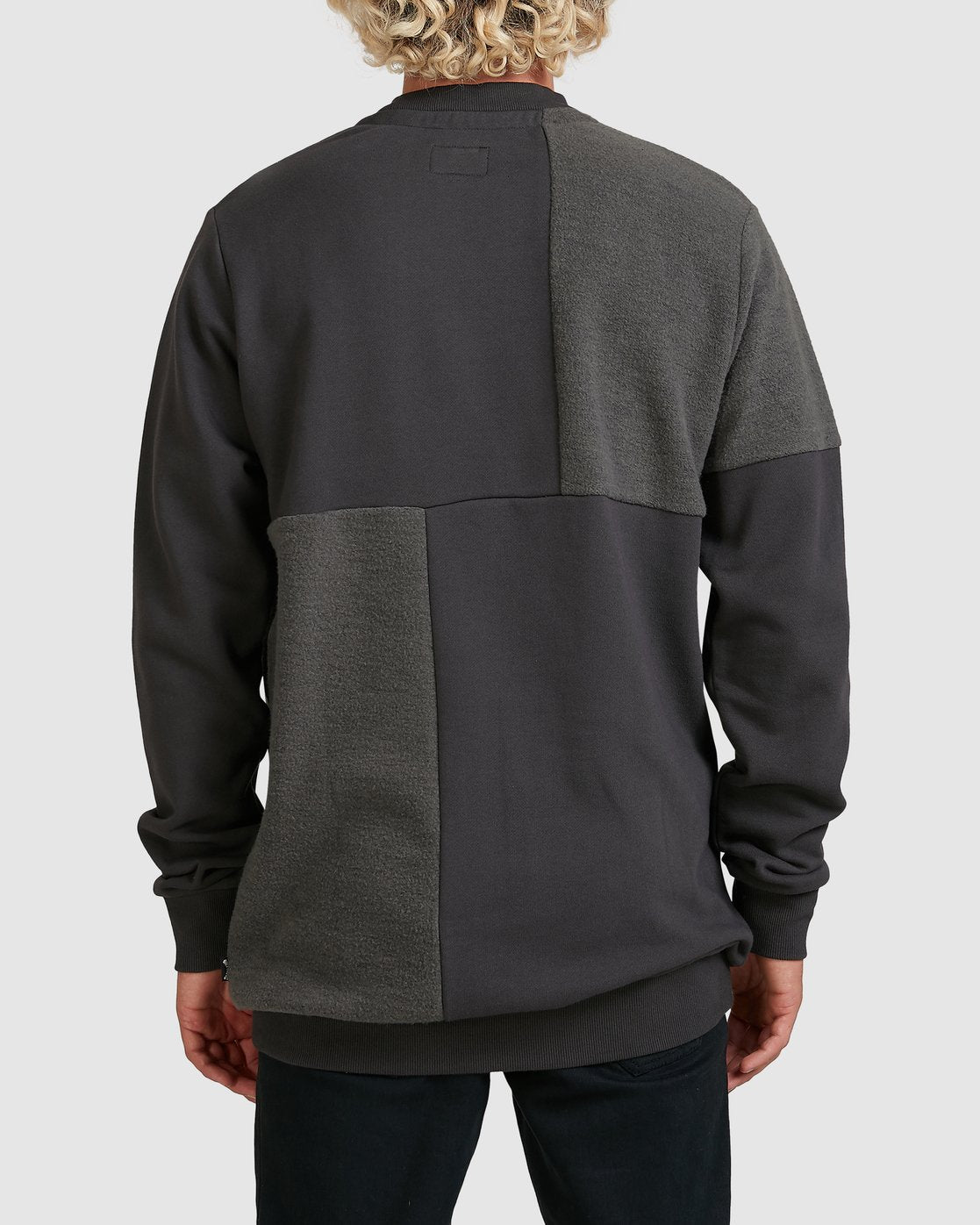 Billabong Colour Block Crew Black